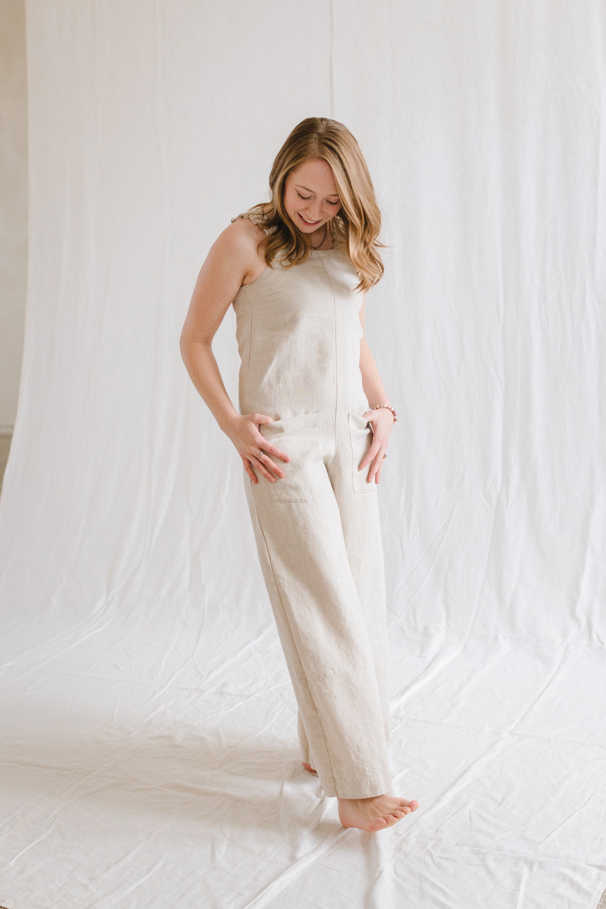 Harbor Romper (Ready-To-Ship) - cedarandvine