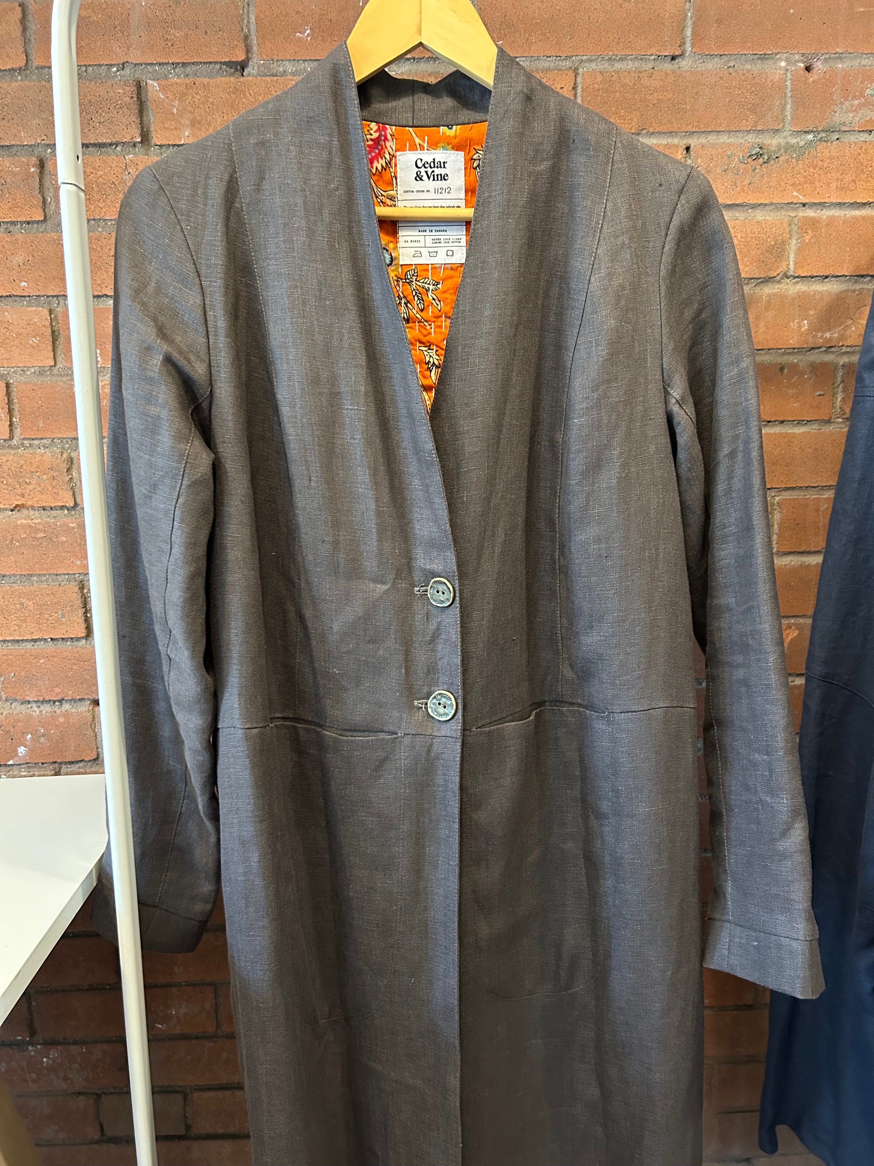 SUMMER SAMPLE SALE || Luna Jacket | Truffle | Customized S - cedarandvine
