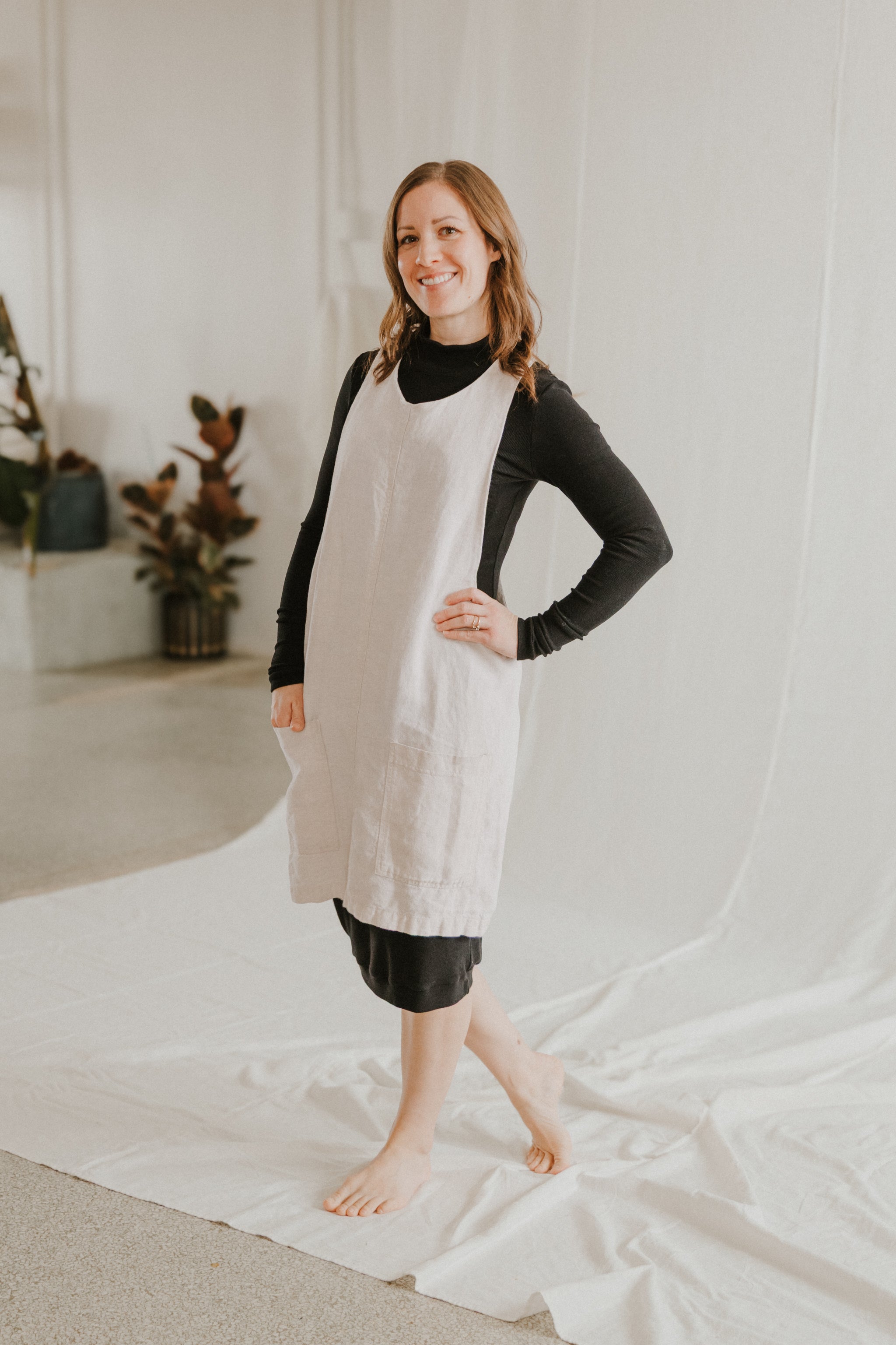 Sewing Kit || Apron Dress