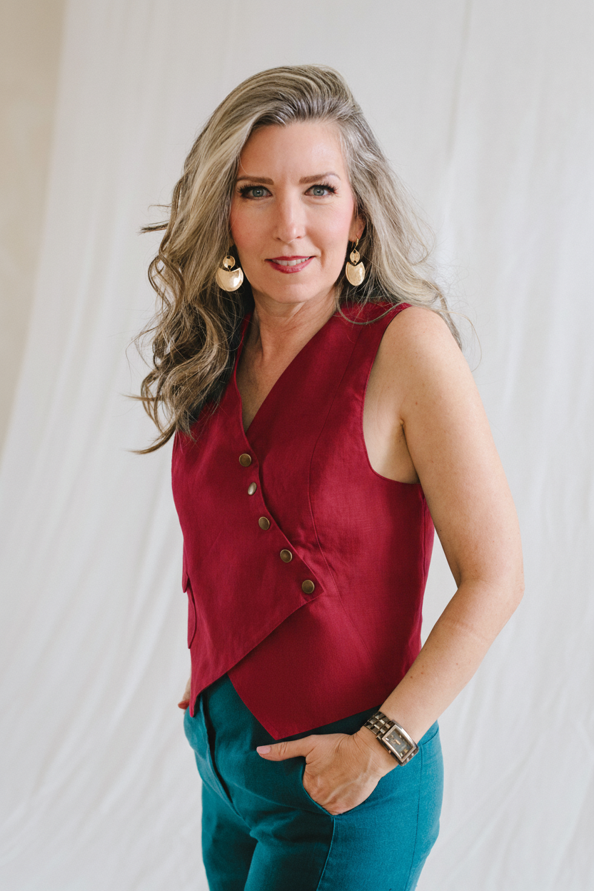 Beatrix Vest - cedarandvine