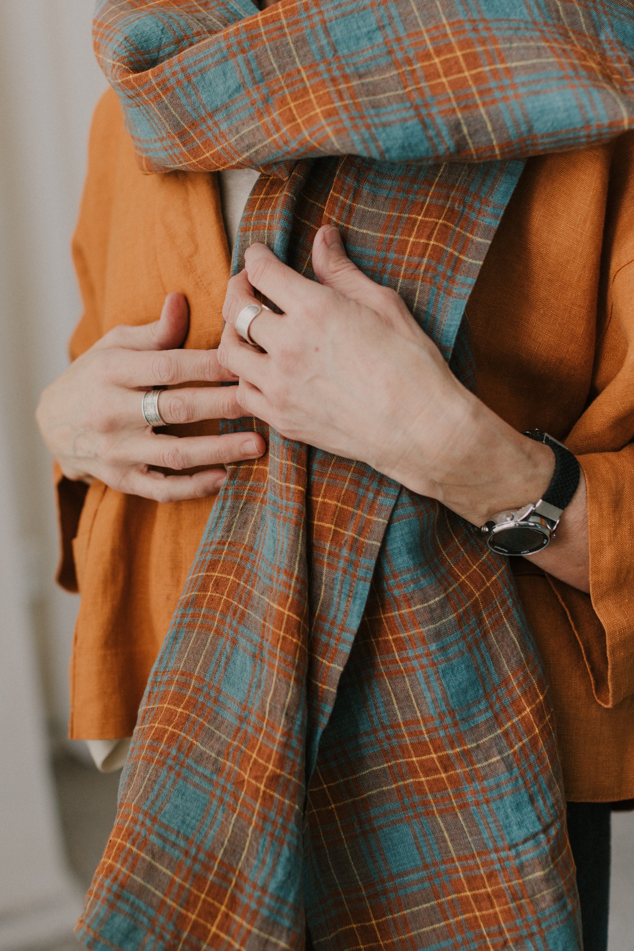 Plaid Love Note Scarf - cedarandvine