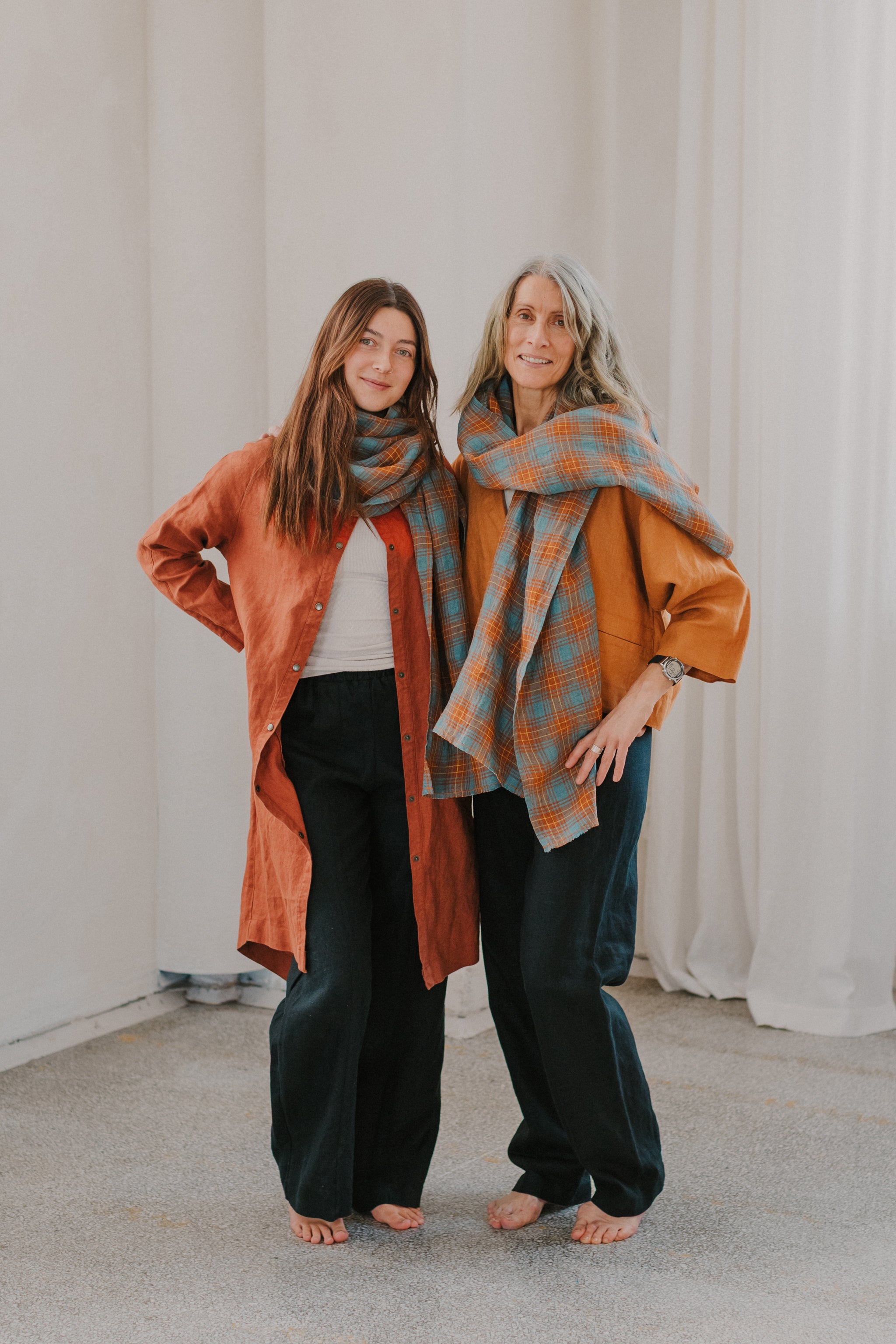 Plaid Love Note Scarf - cedarandvine