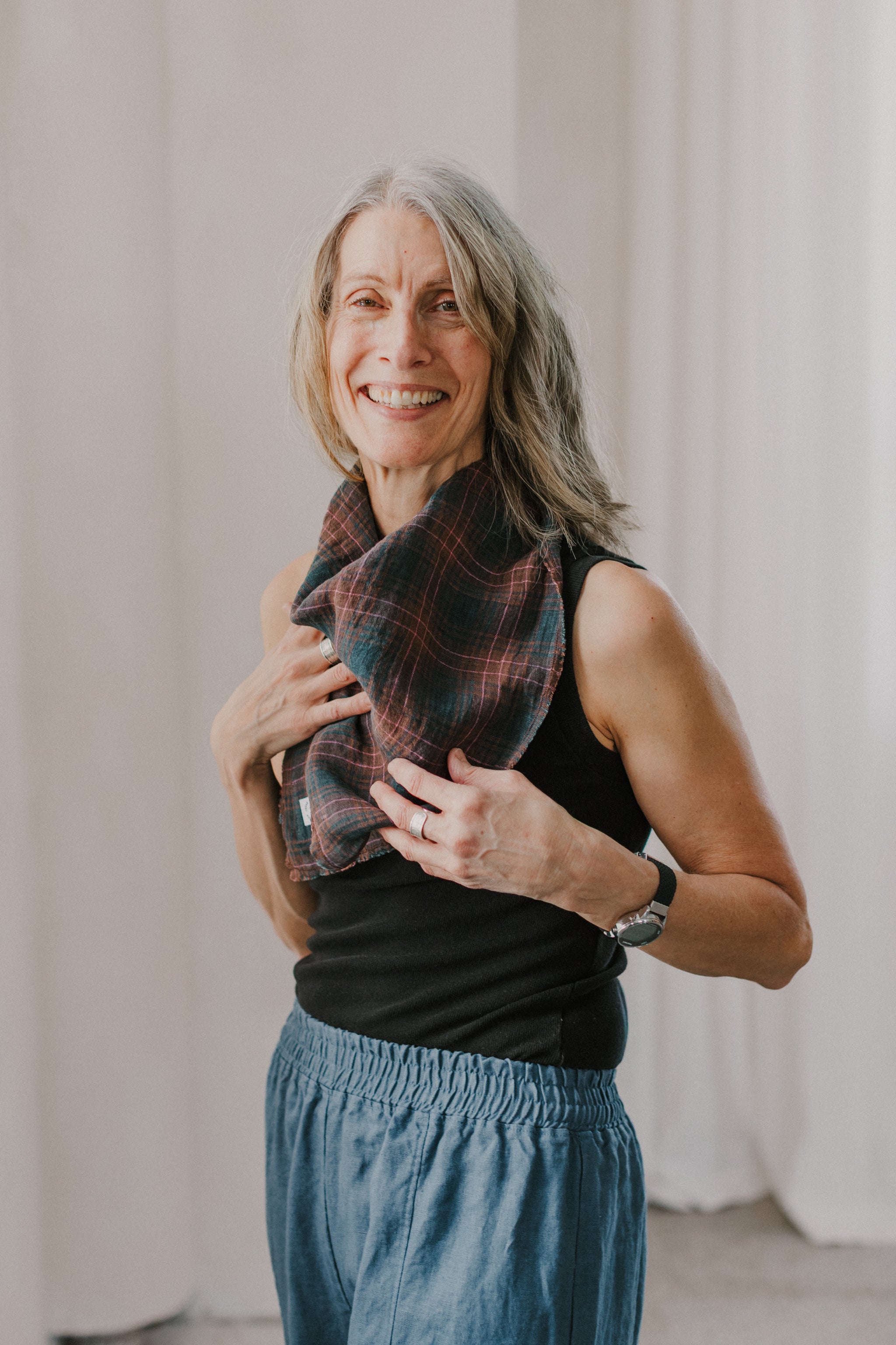 Plaid Love Note Scarf - cedarandvine