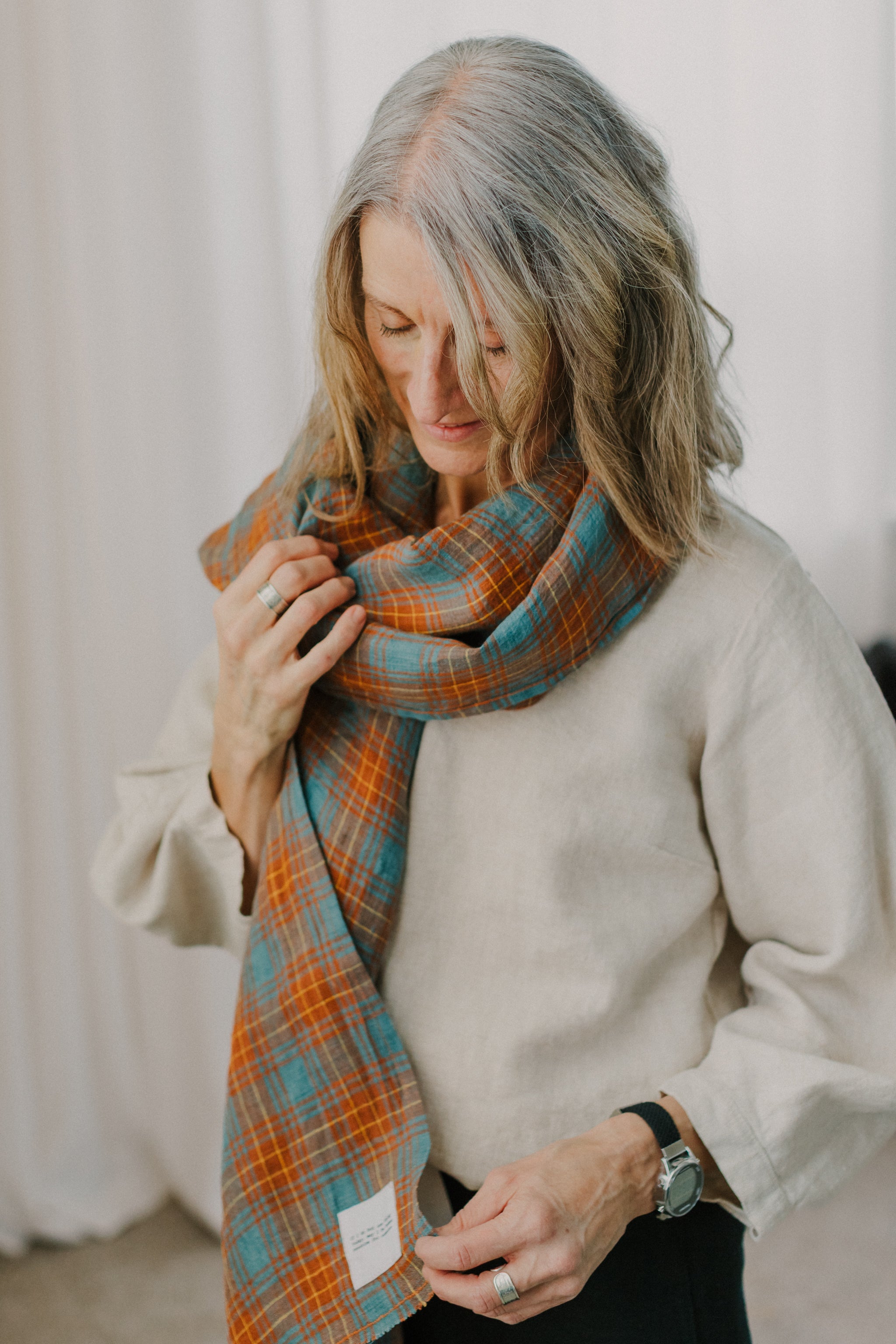 Plaid Love Note Scarf - cedarandvine