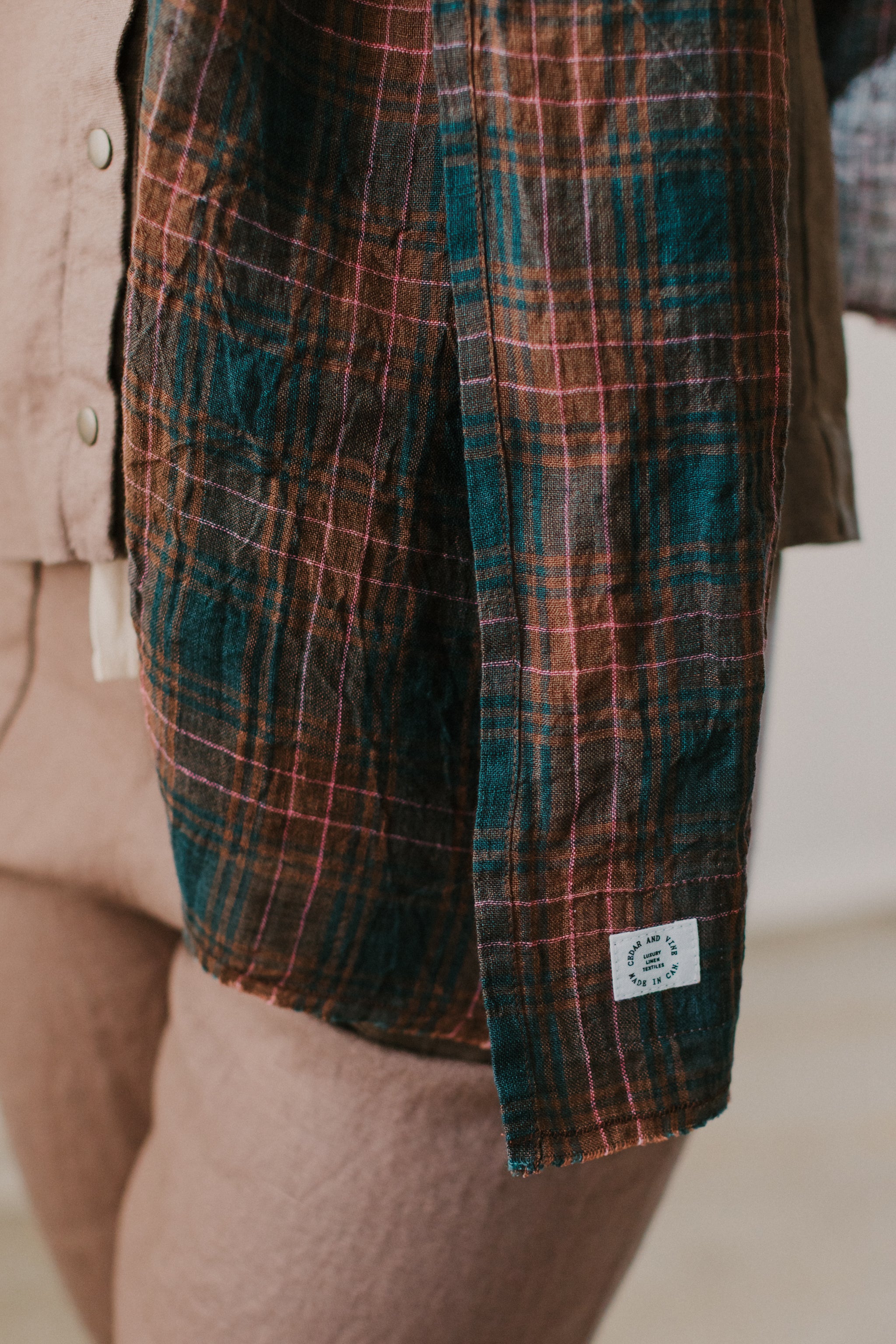 Plaid Love Note Scarf - cedarandvine