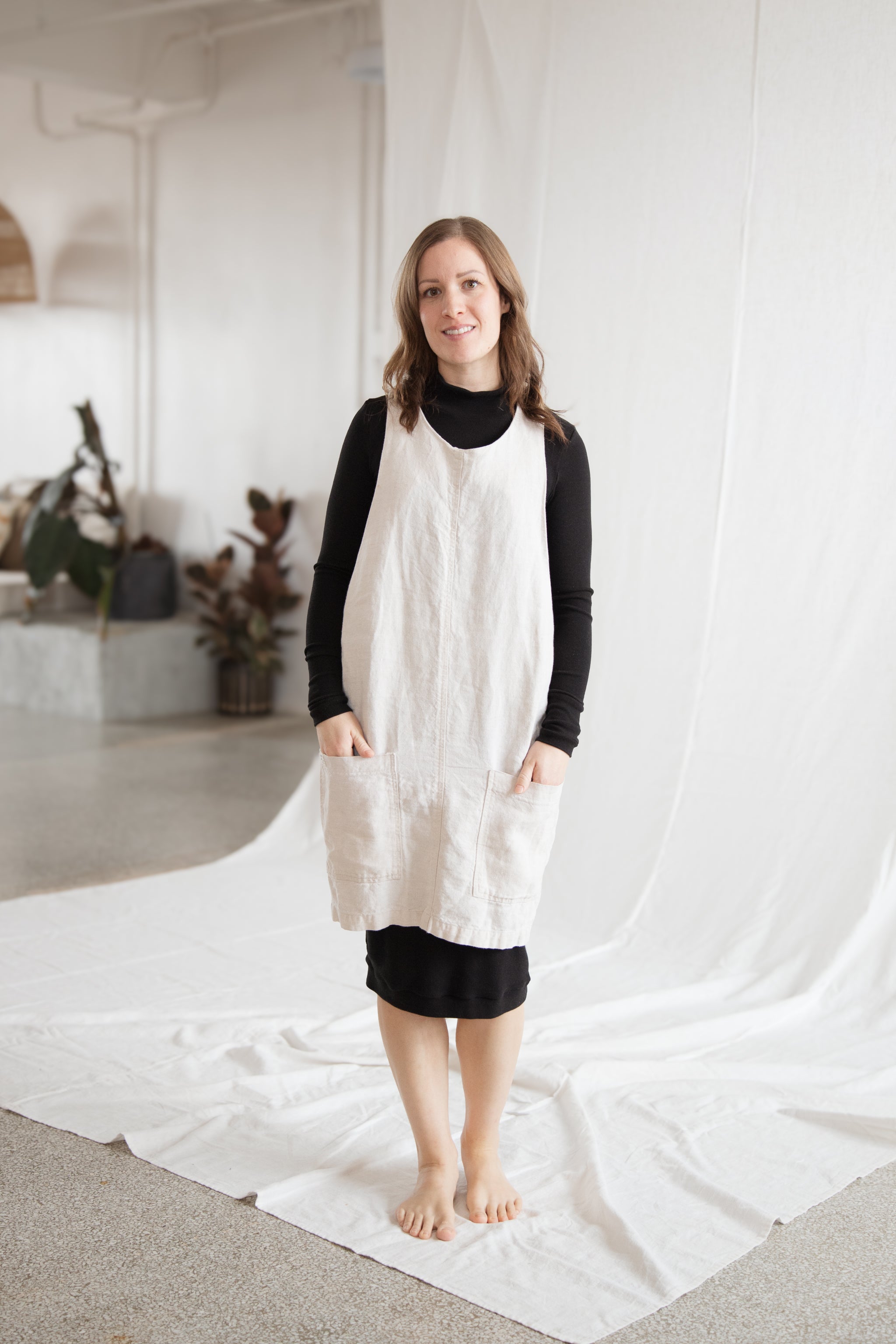 Apron Dress - cedarandvine