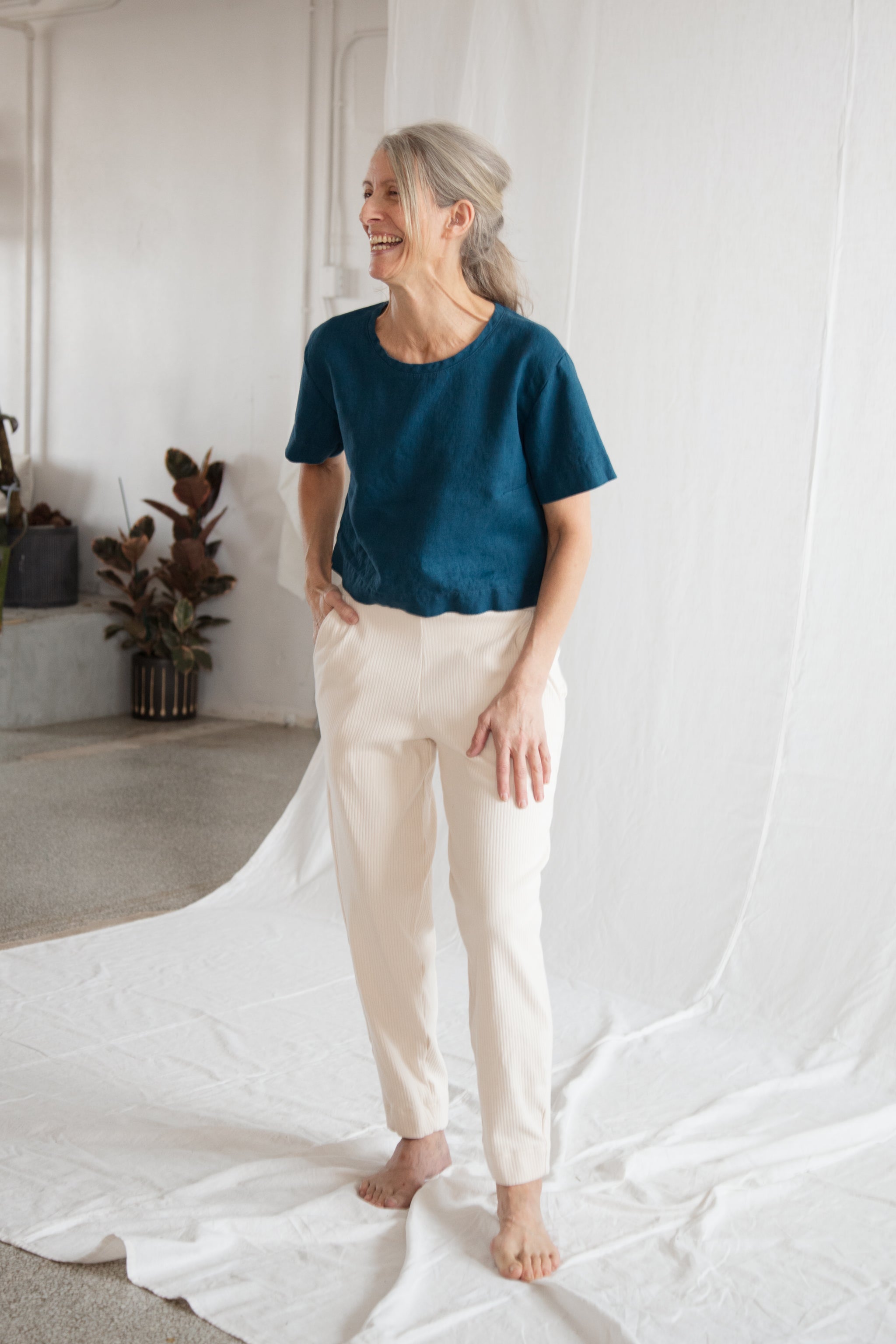 Everyday Linen Tee - cedarandvine