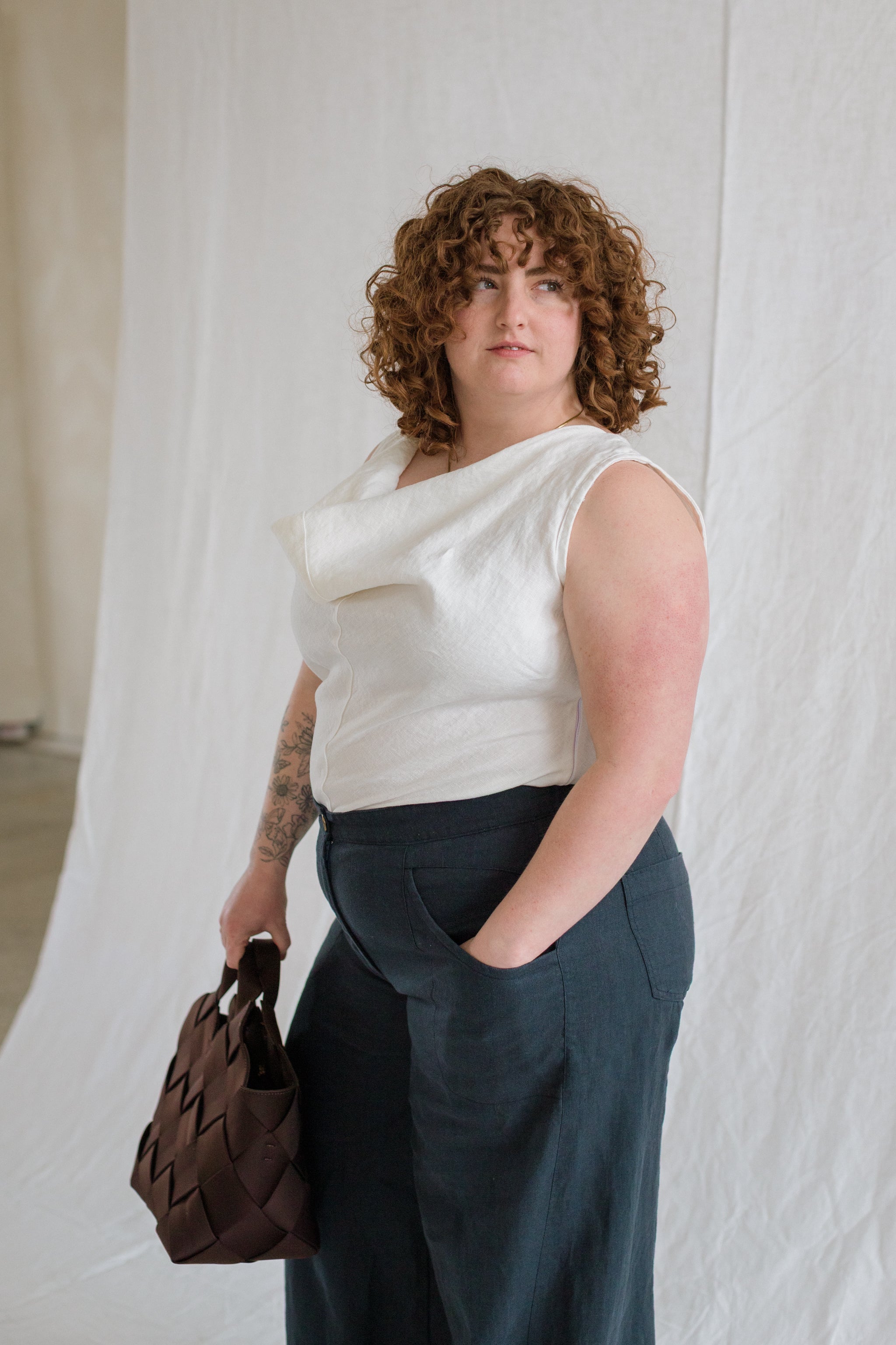 Cowl Top (Ready-To-Ship) - cedarandvine