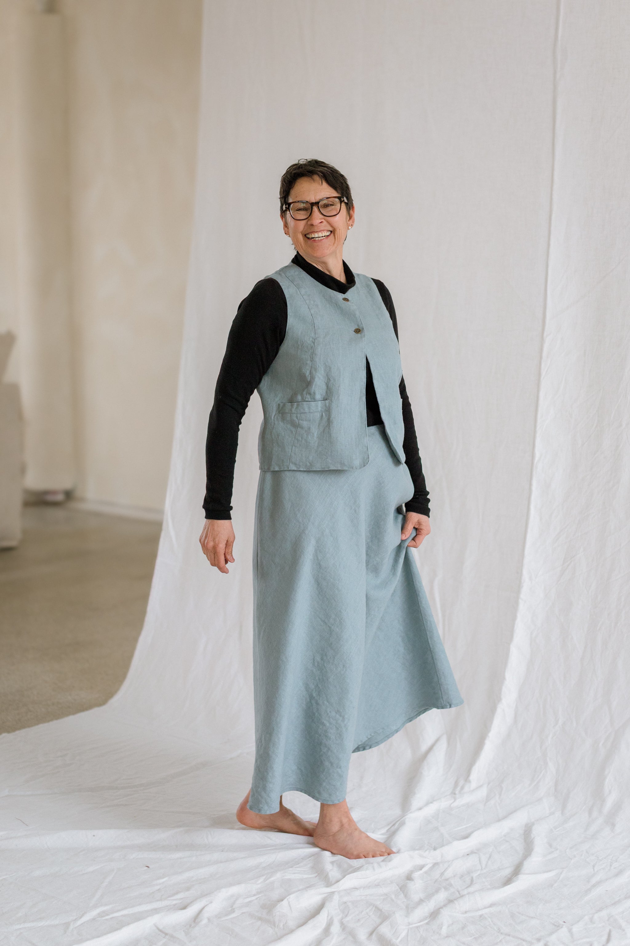 Everyday Bias Skirt (Ready-To-Ship) - cedarandvine