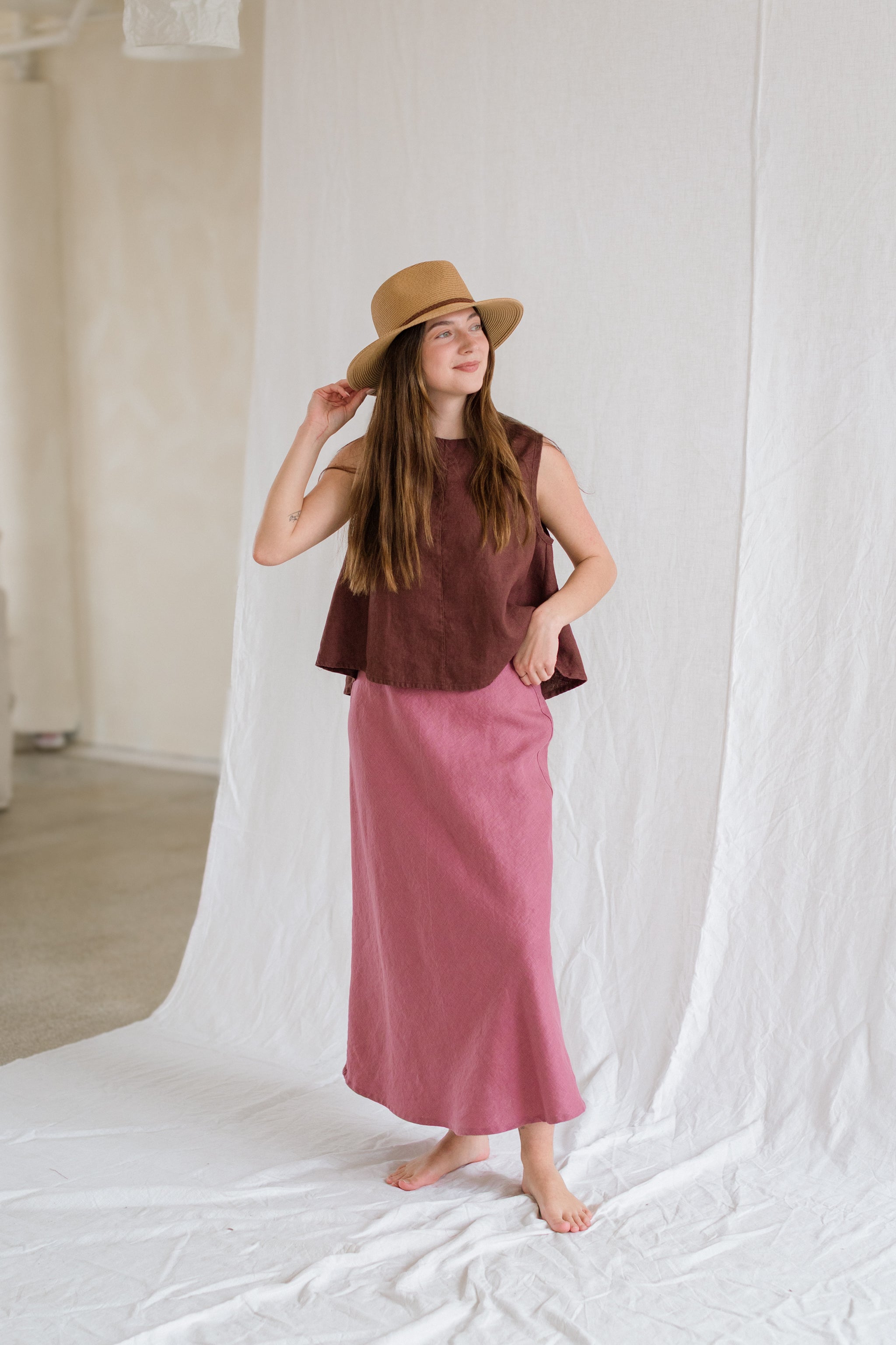 Everyday Bias Skirt (Ready-To-Ship) - cedarandvine
