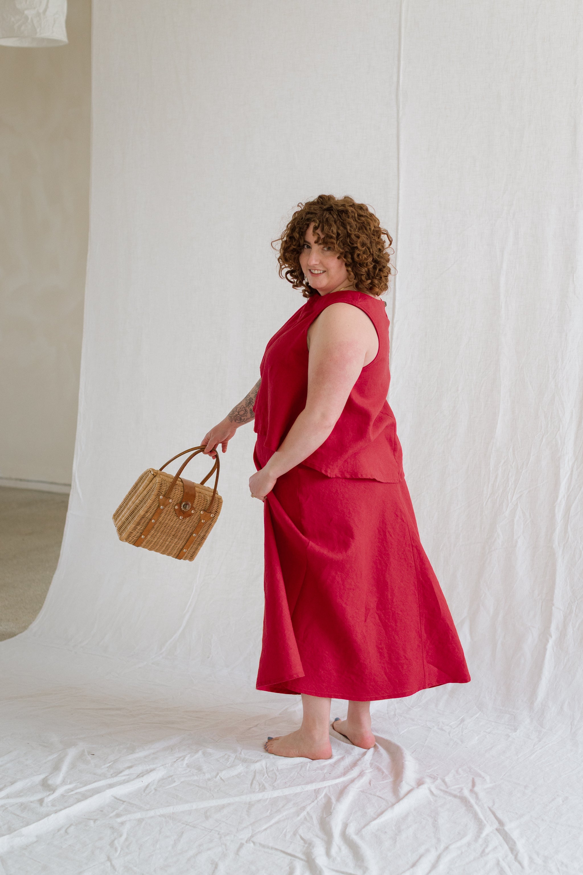 Everyday Bias Skirt (Ready-To-Ship) - cedarandvine