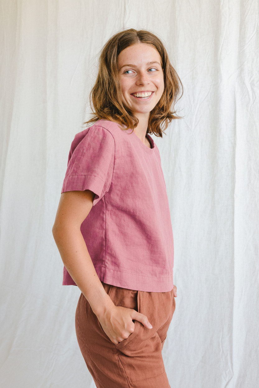 Everyday Linen Tee - cedarandvine