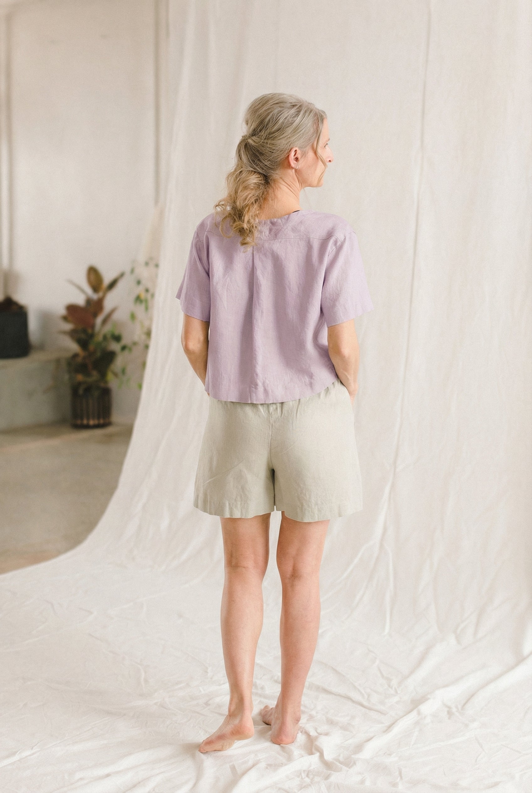 Everyday Linen Tee - cedarandvine