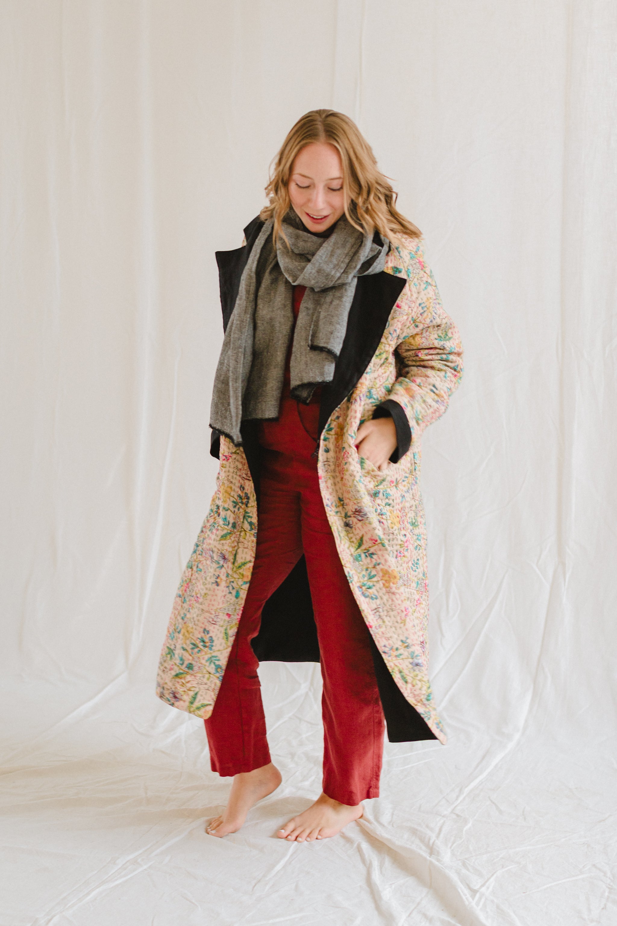 Reversible Overcoat (Ready-To-Ship) - cedarandvine