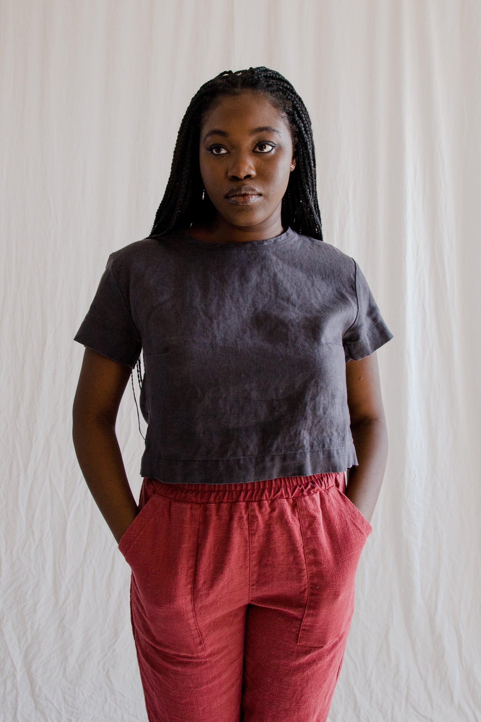 Everyday Linen Tee - cedarandvine