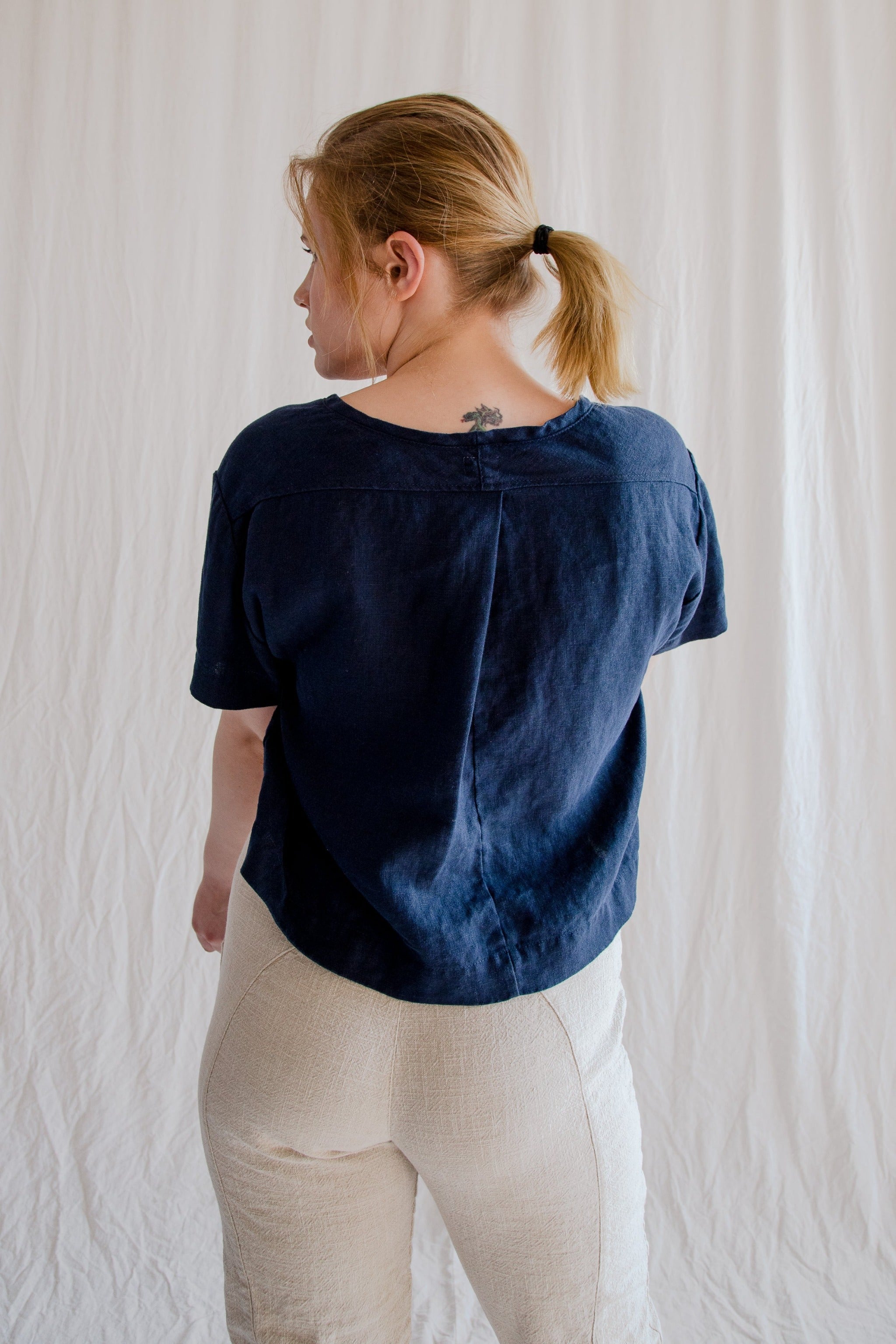 Everyday Linen Tee - cedarandvine