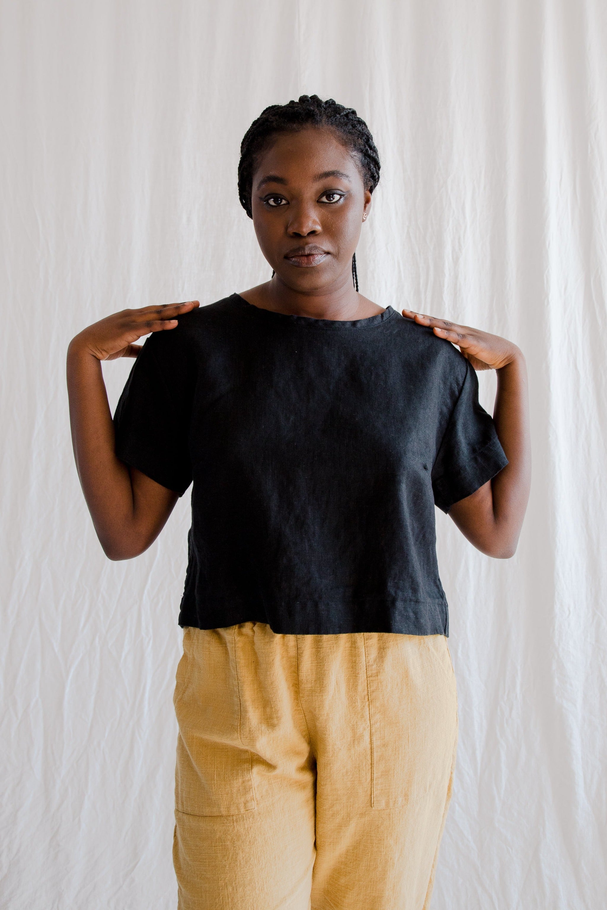 Everyday Linen Tee - cedarandvine