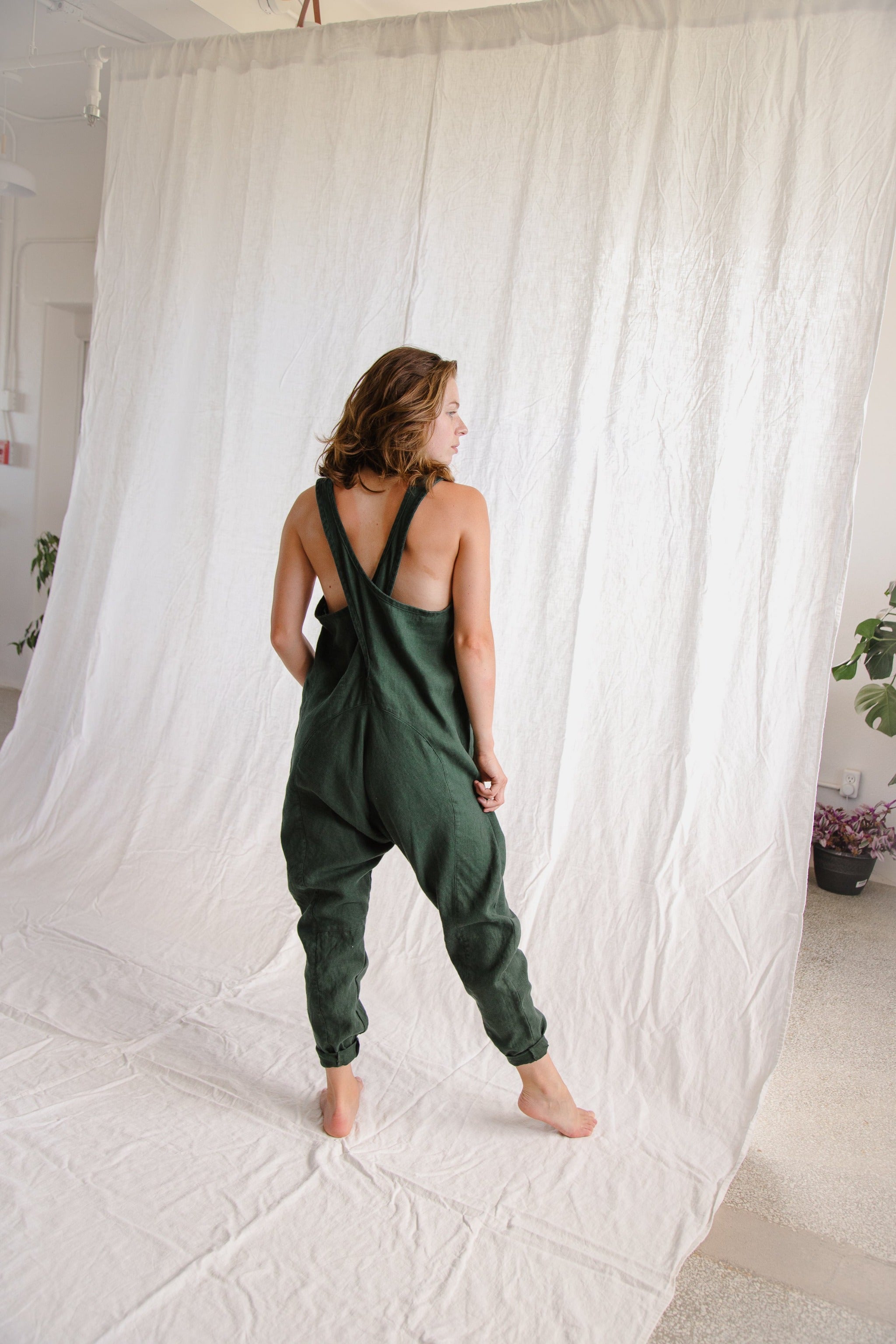 Cross-Back Dungaree - cedarandvine