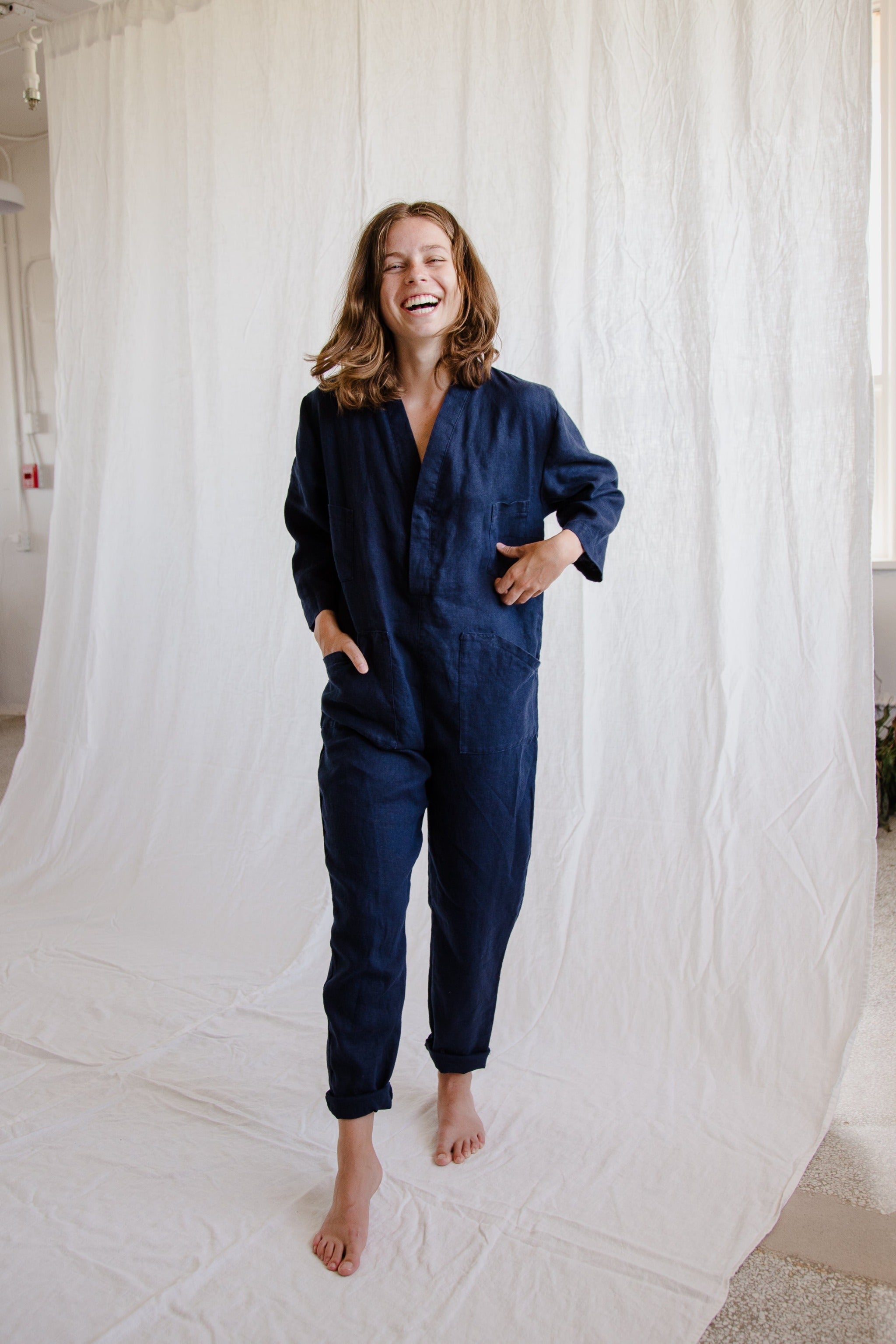 Utility Romper - cedarandvine