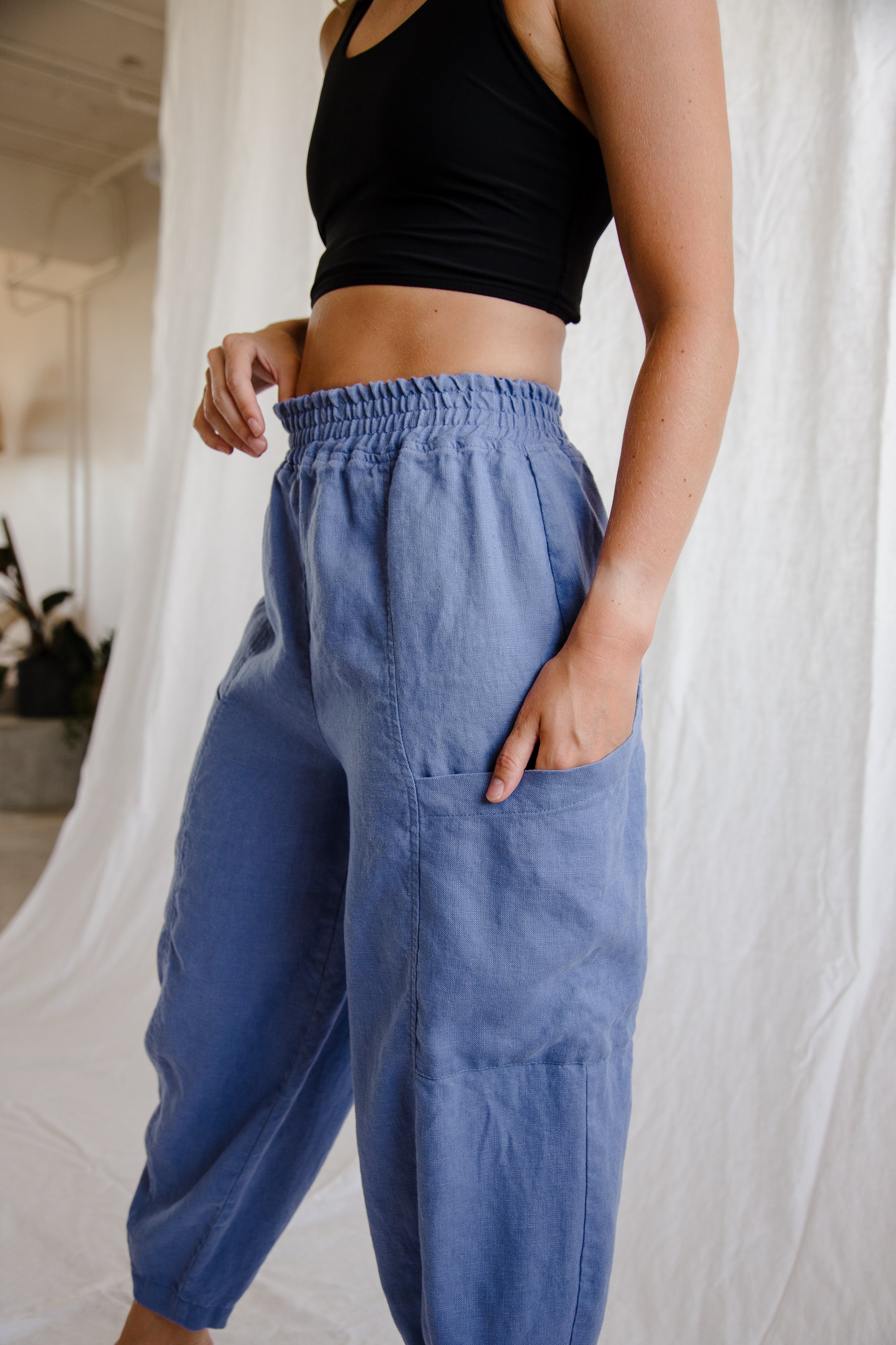Linen Pant (Ready to Ship) - cedarandvine