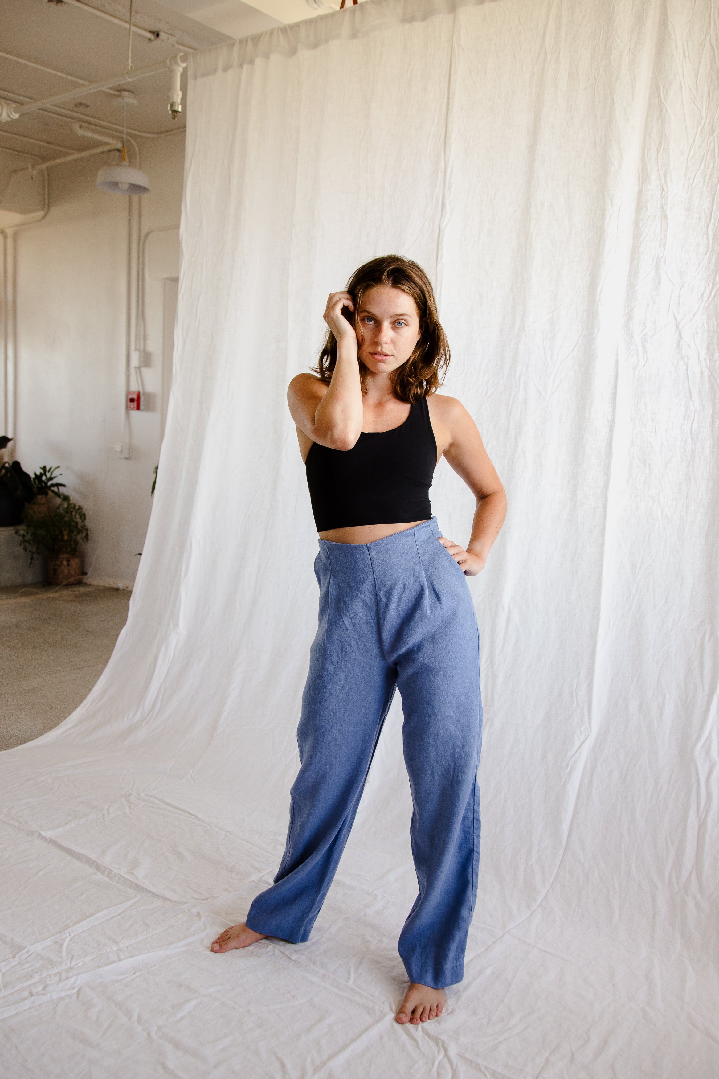 Wide Leg Slack (Ready to Ship) - cedarandvine