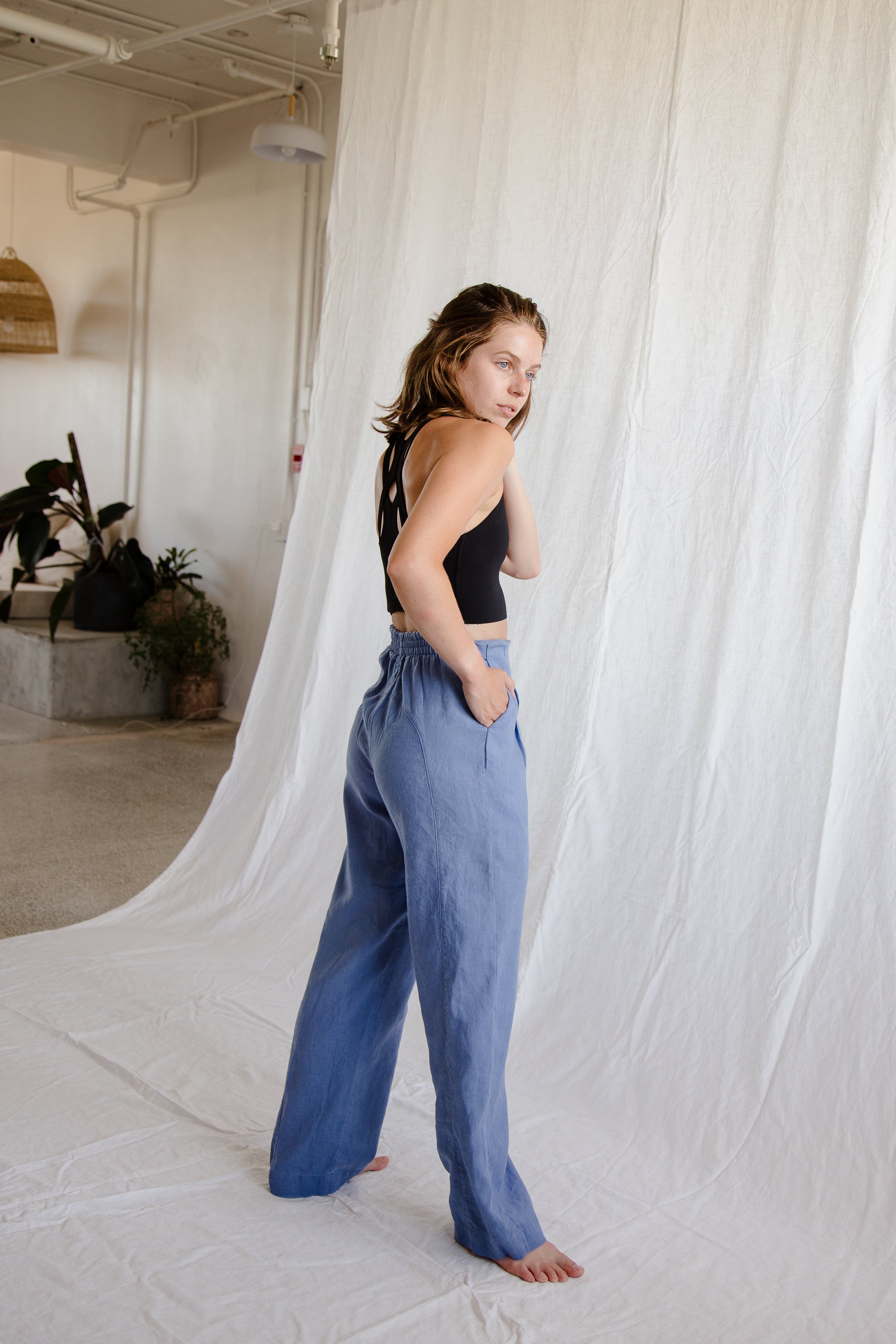 Wide Leg Slack (Ready to Ship) - cedarandvine