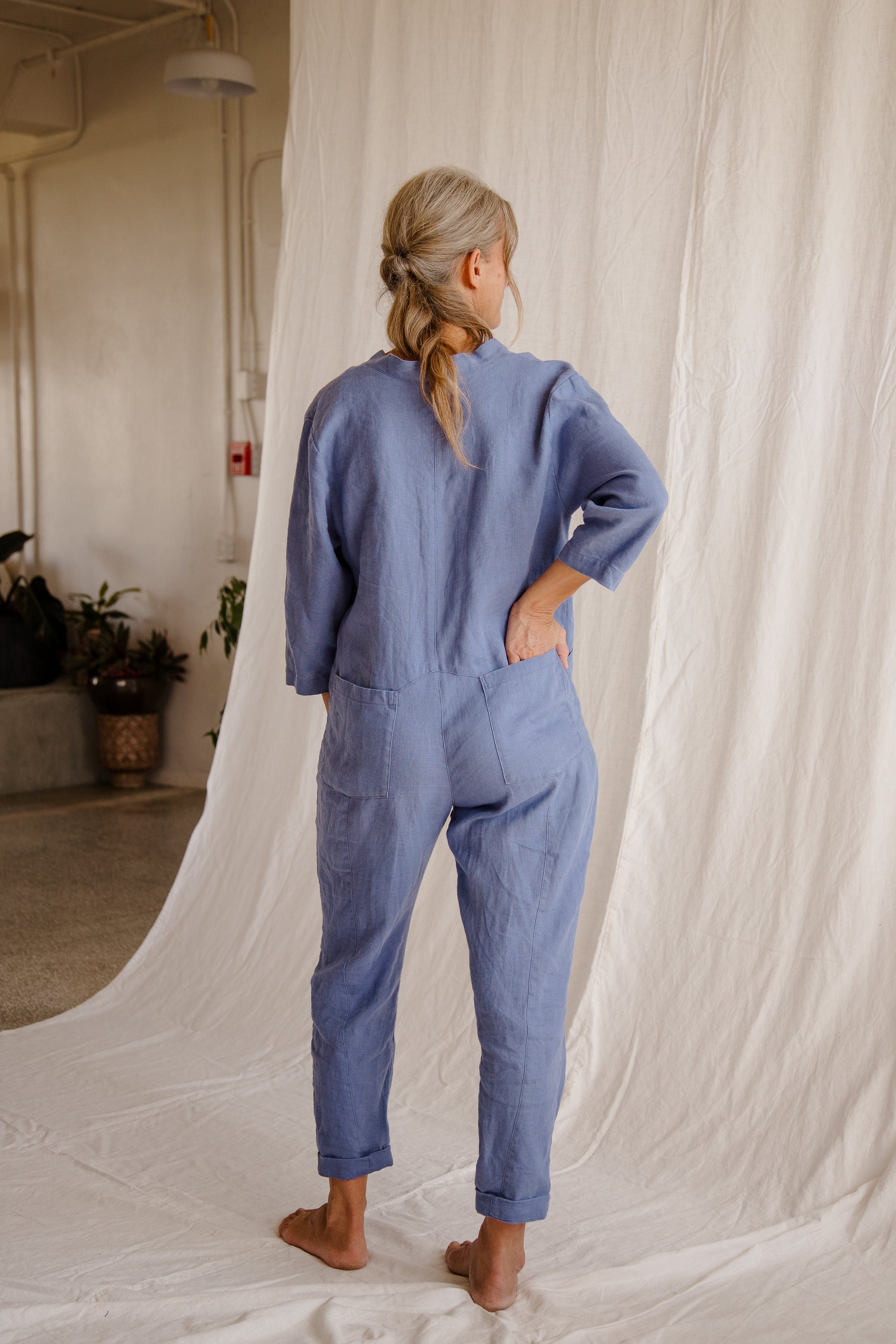 Utility Romper (Ready to Ship) - cedarandvine