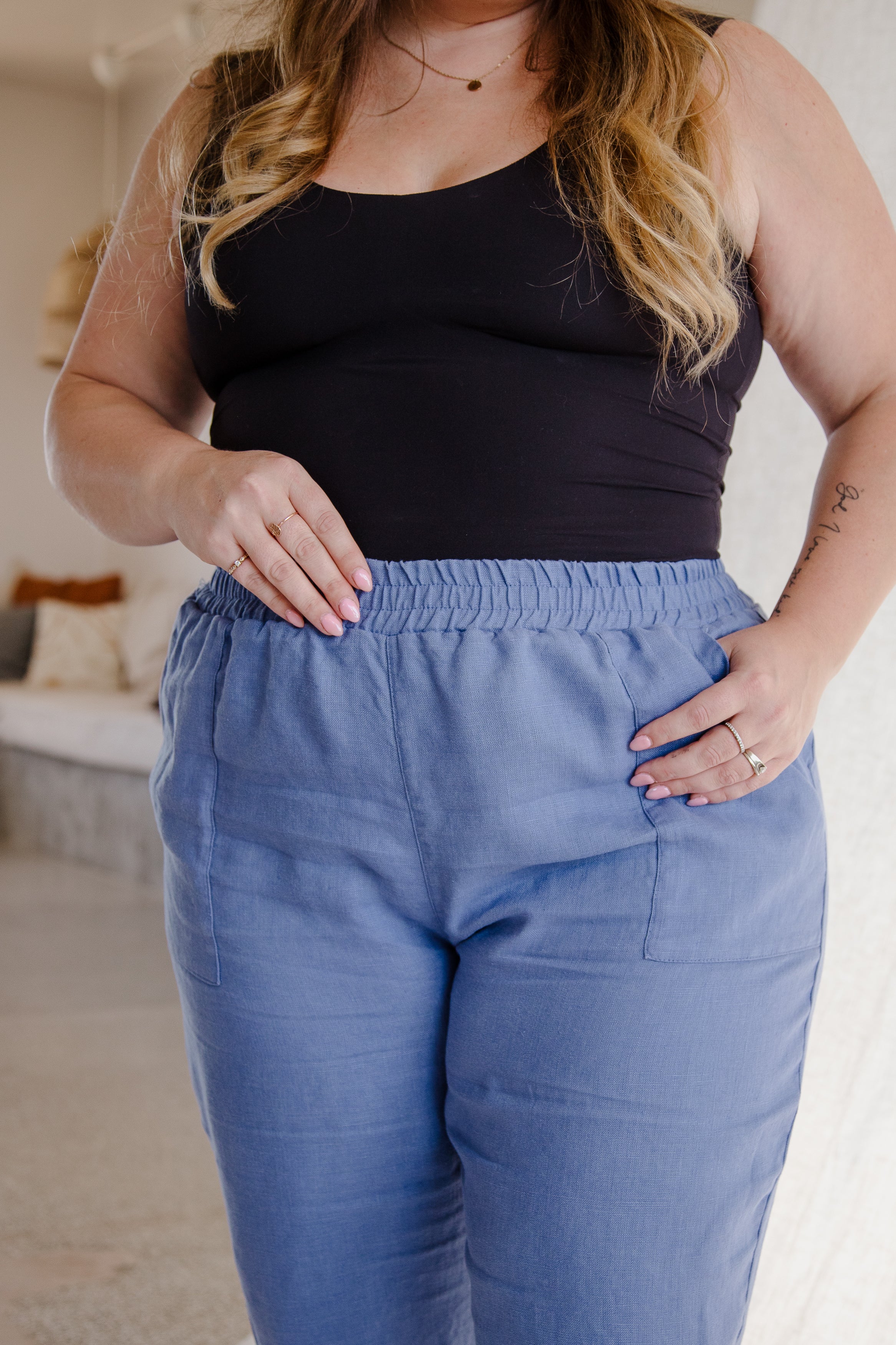 Tapered Trouser (Ready to Ship) - cedarandvine