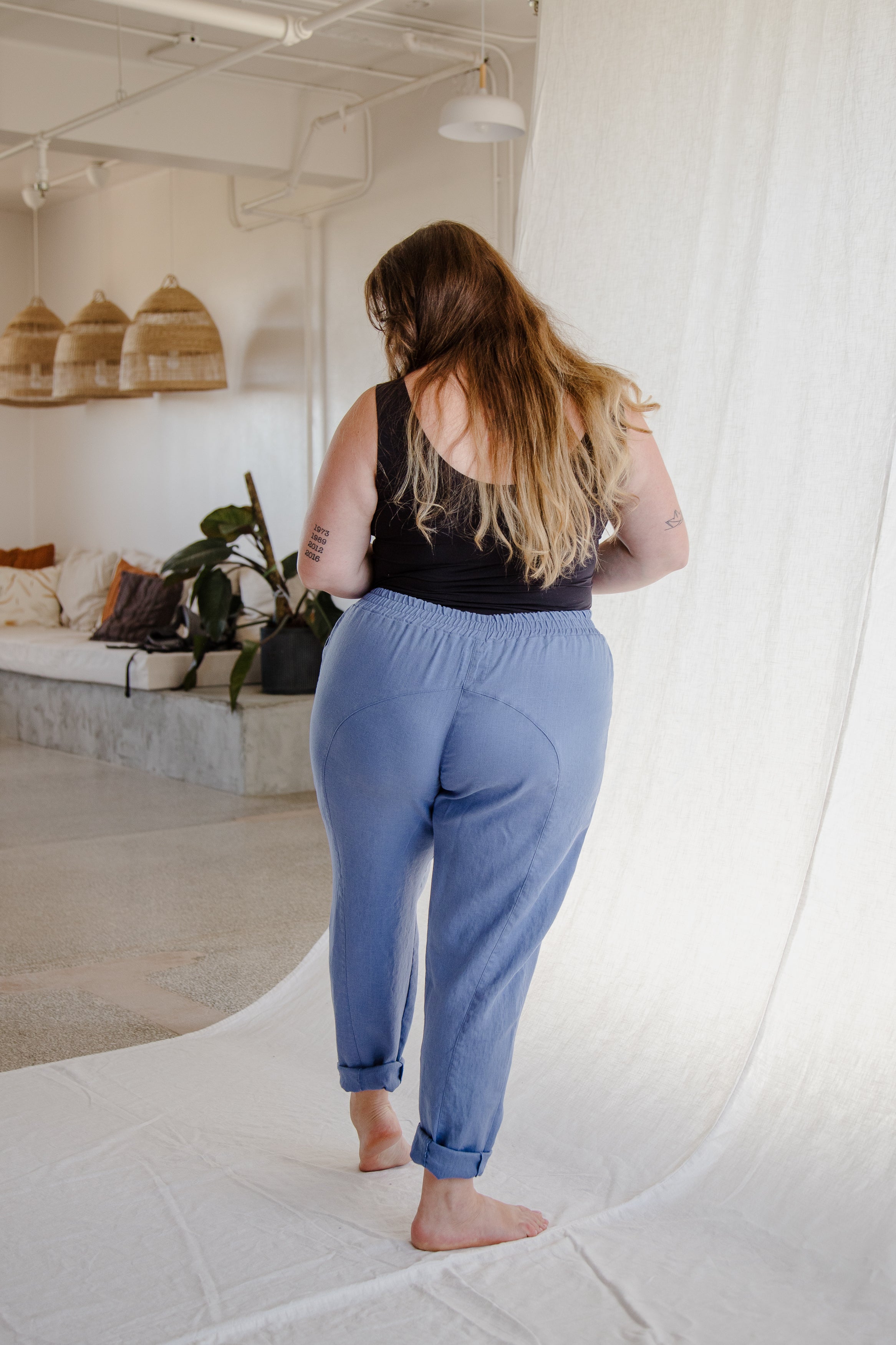 Tapered Trouser (Ready to Ship) - cedarandvine