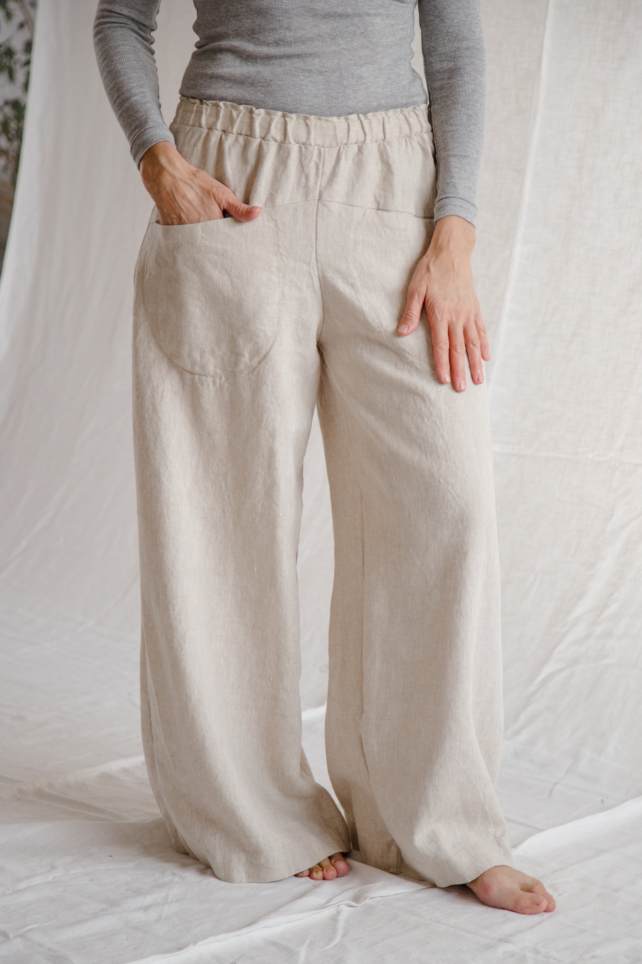 Linen Culotte - cedarandvine