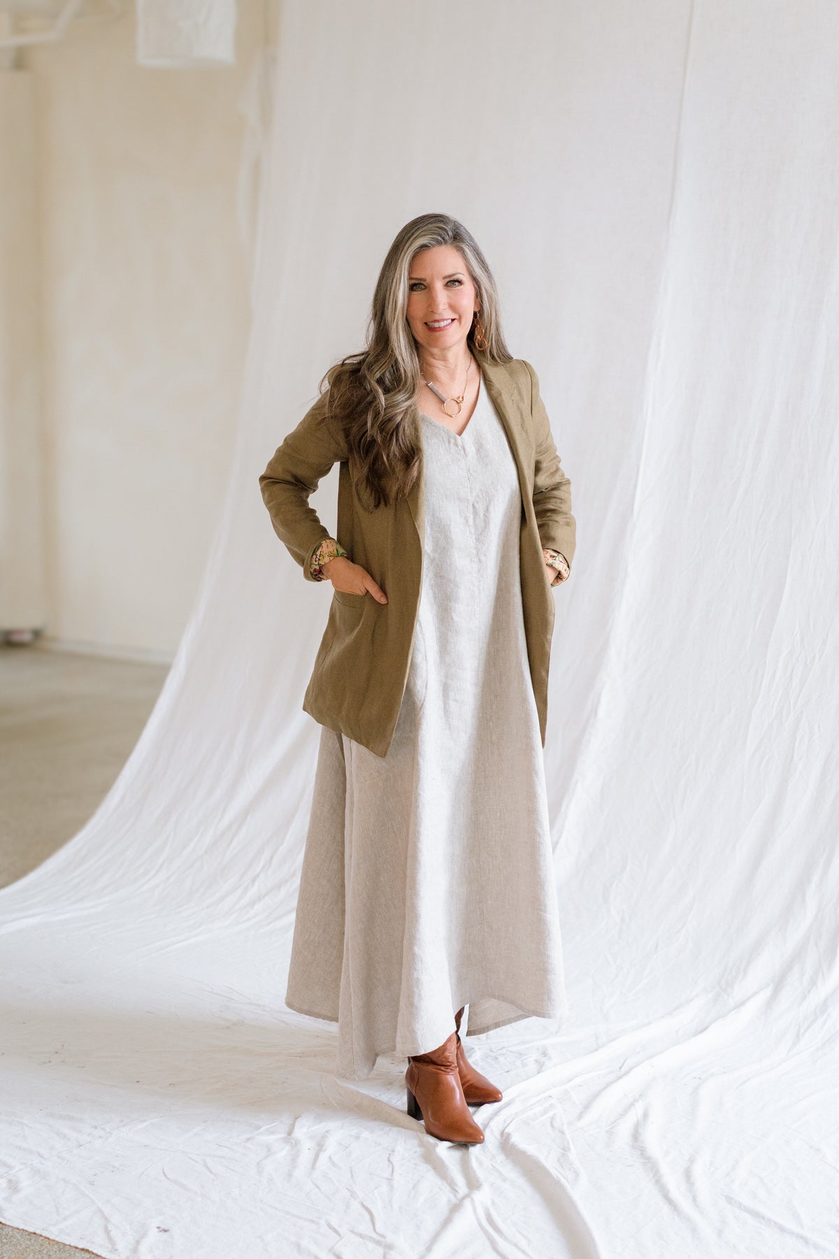 Key-Hole Day Dress