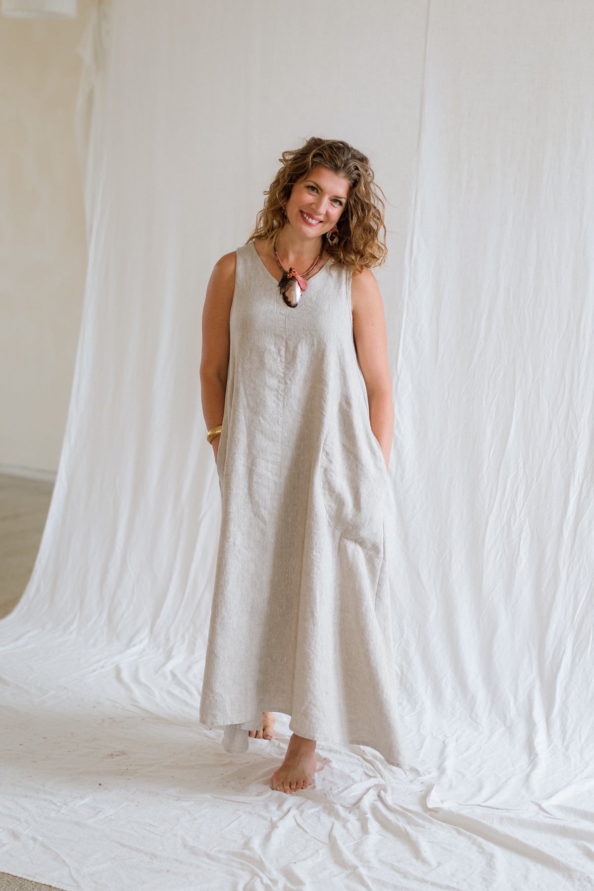 Key-Hole Day Dress