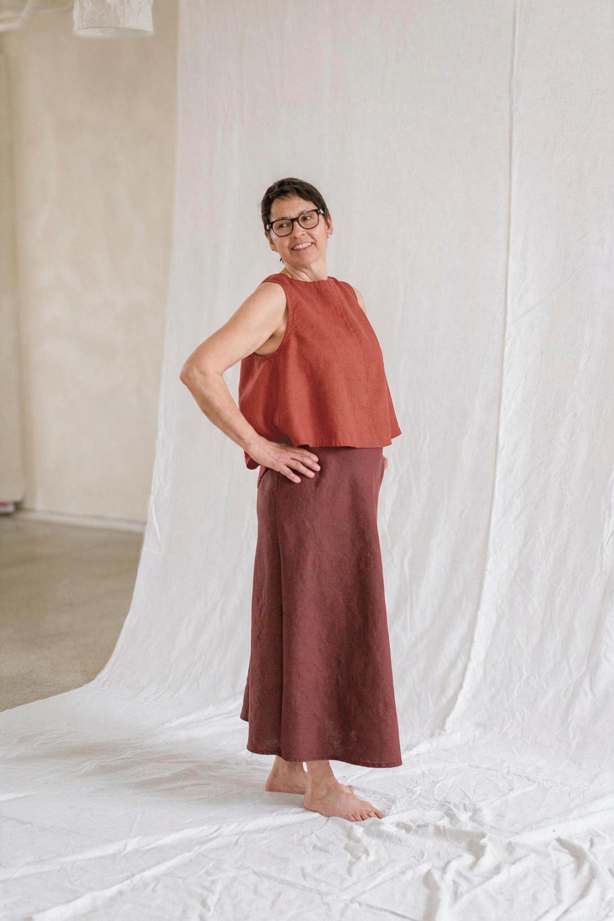 Key-Hole Swing Top - cedarandvine