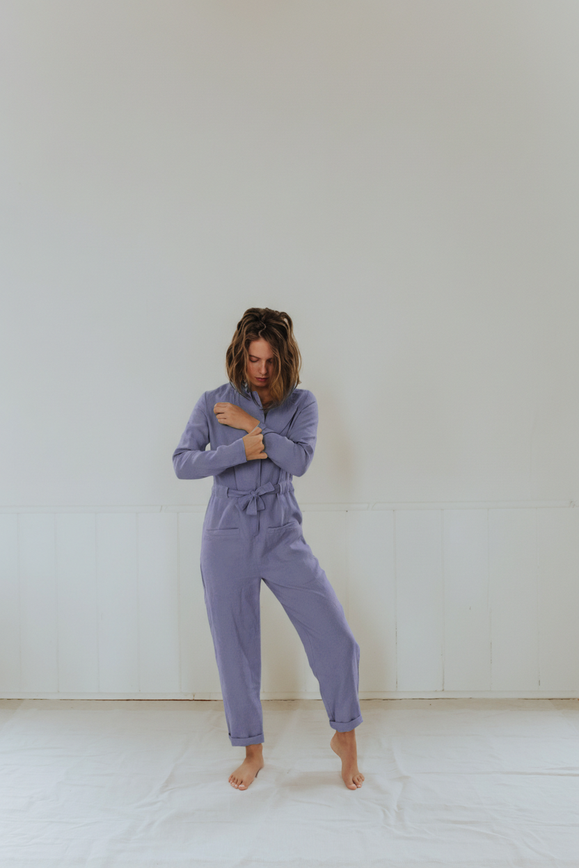 Lapel Romper - cedarandvine