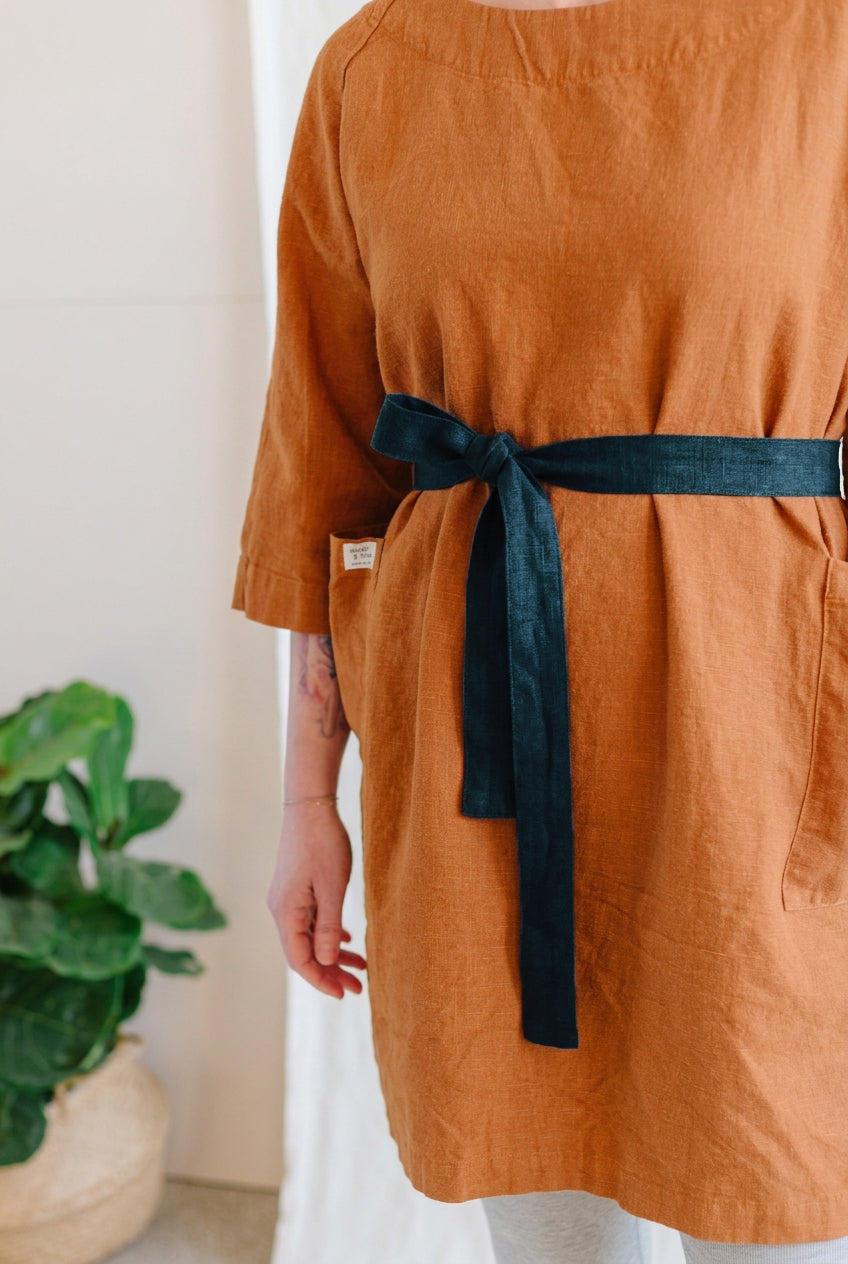 Linen Belt - cedarandvine