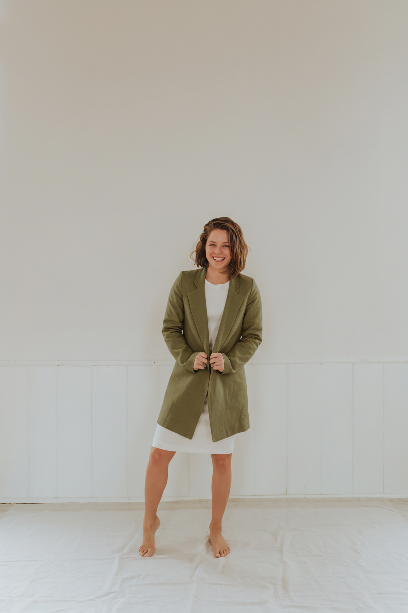 Linen Blazer - cedarandvine