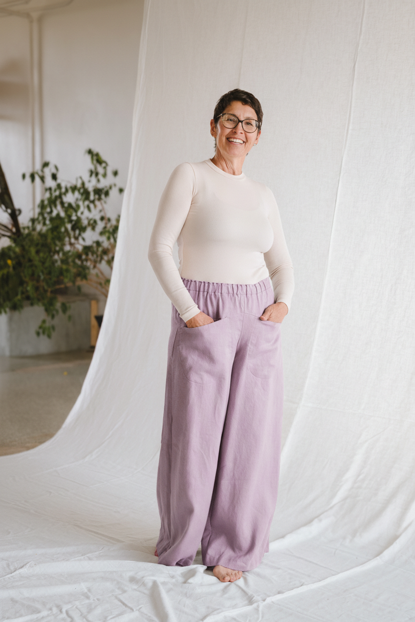 Linen Culotte - cedarandvine