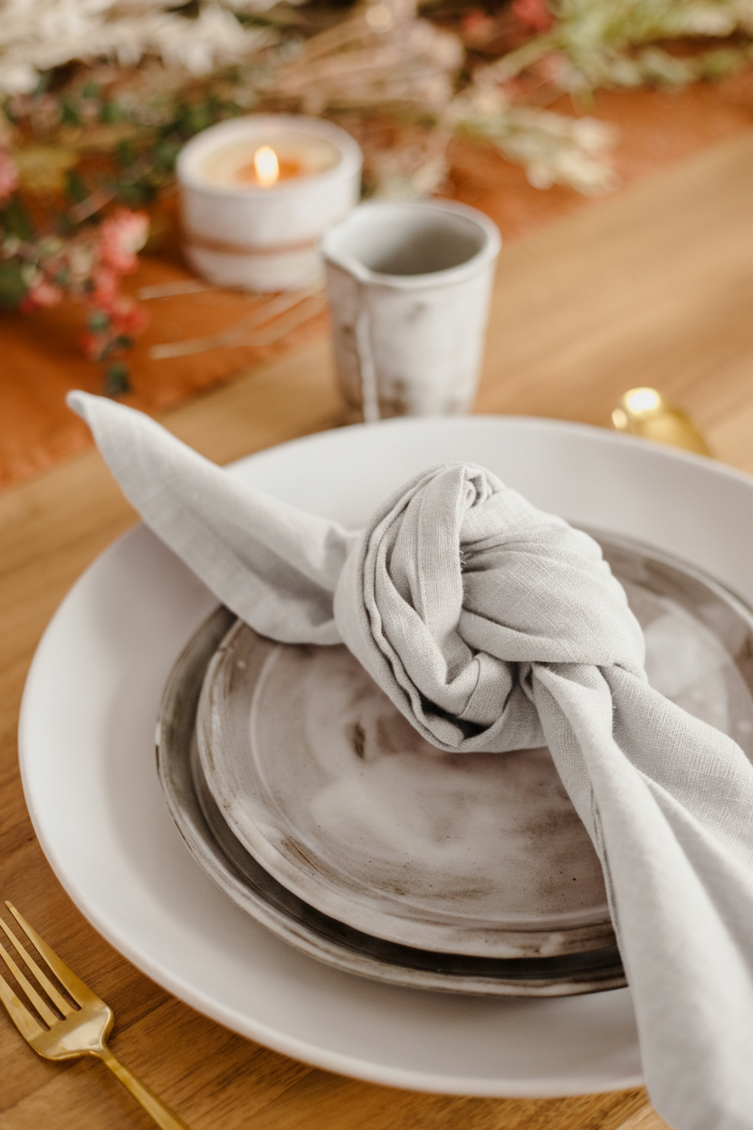 Linen Table Napkin - cedarandvine