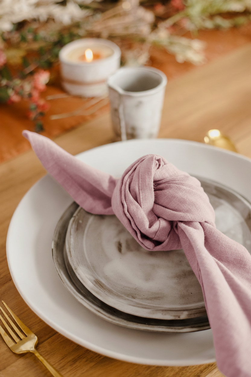 Linen Table Napkin - cedarandvine