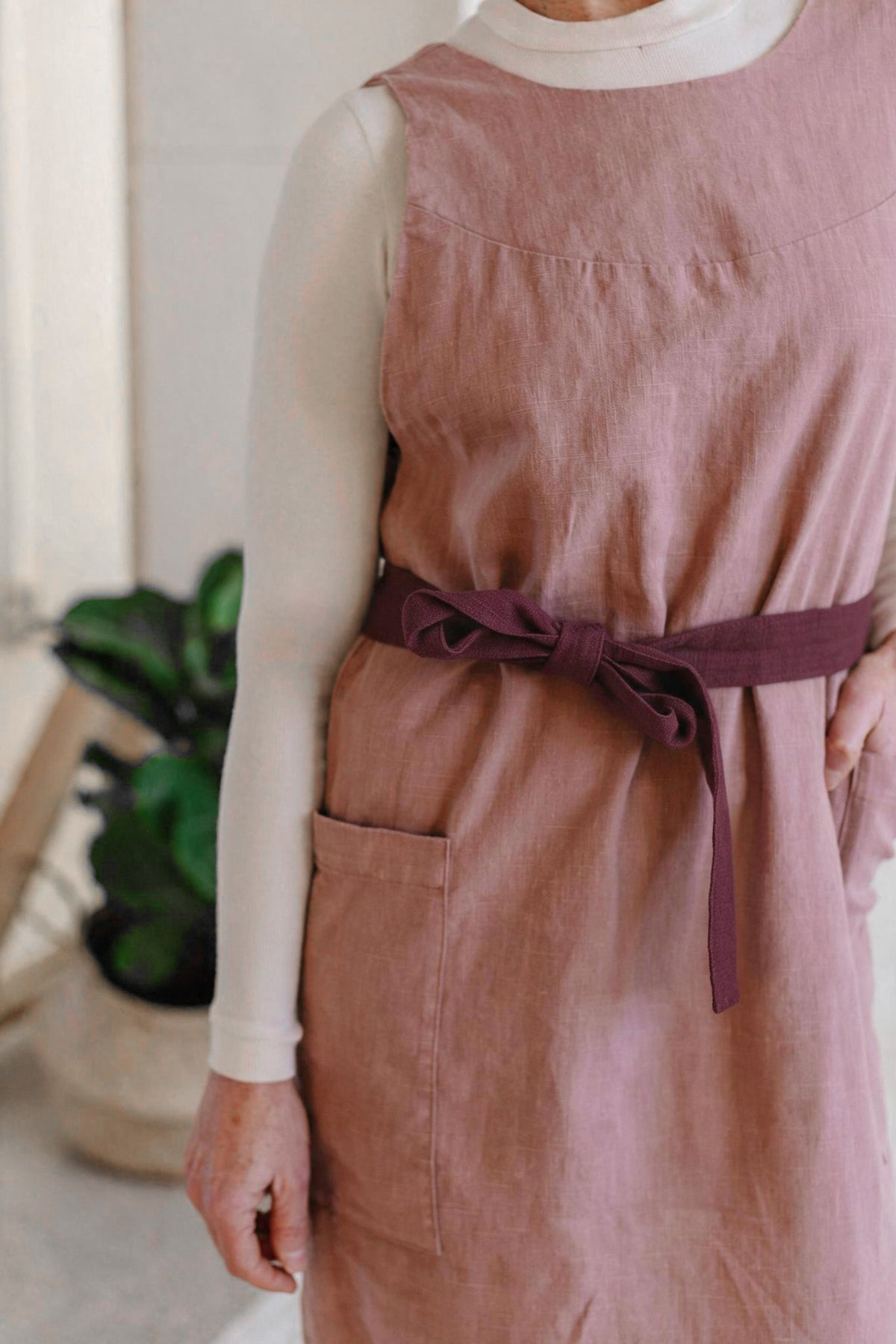 Linen Belt - cedarandvine