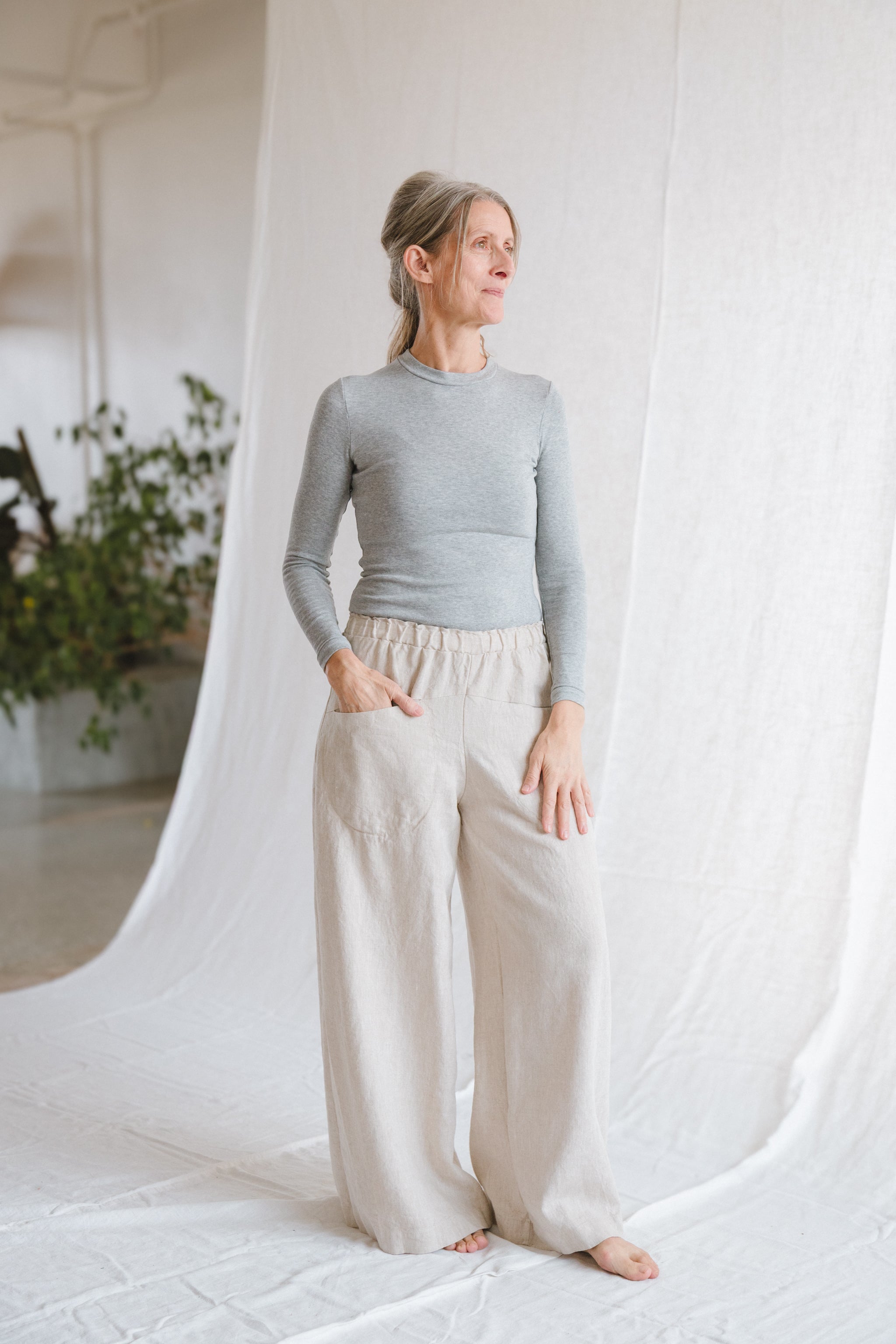 Linen Culotte