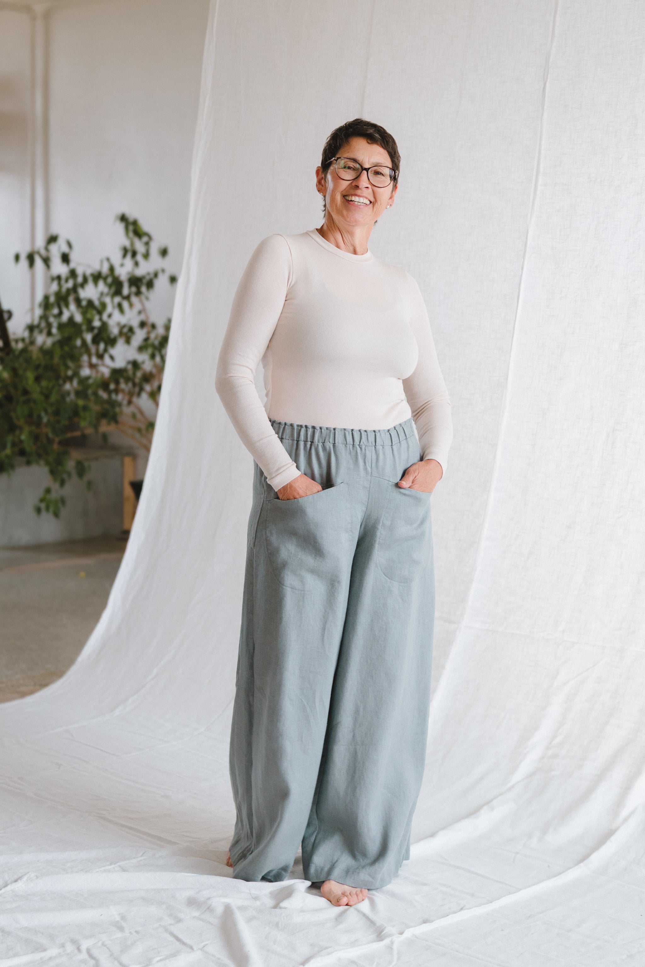 Linen Culotte