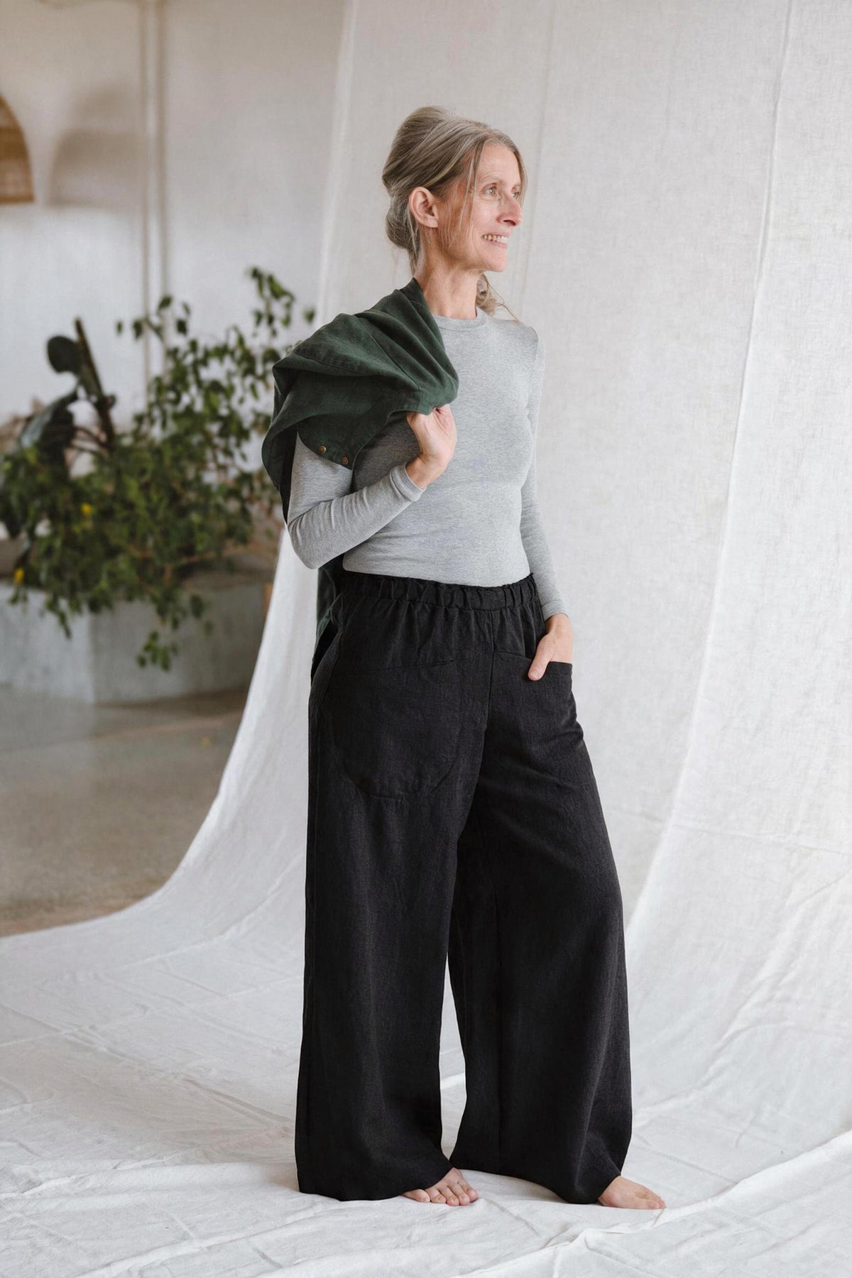 Linen Culotte