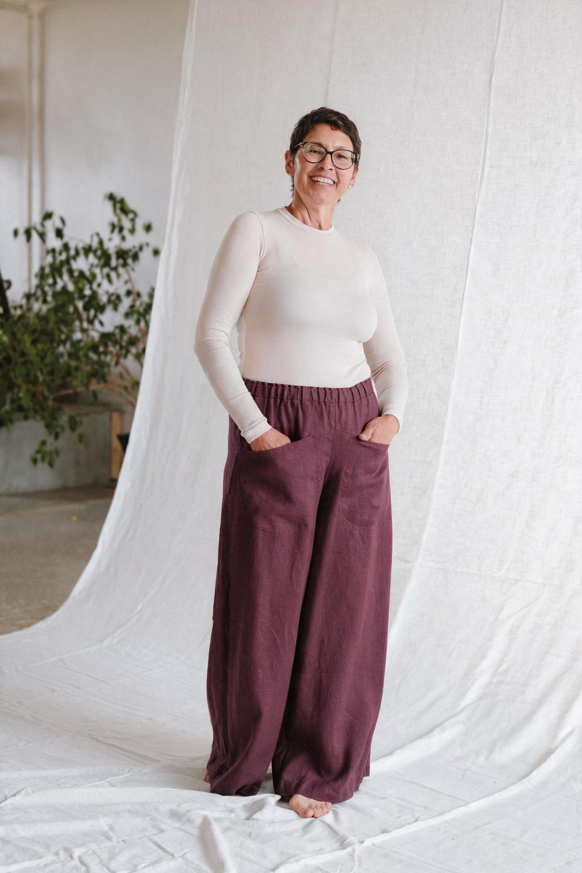 Linen Culotte