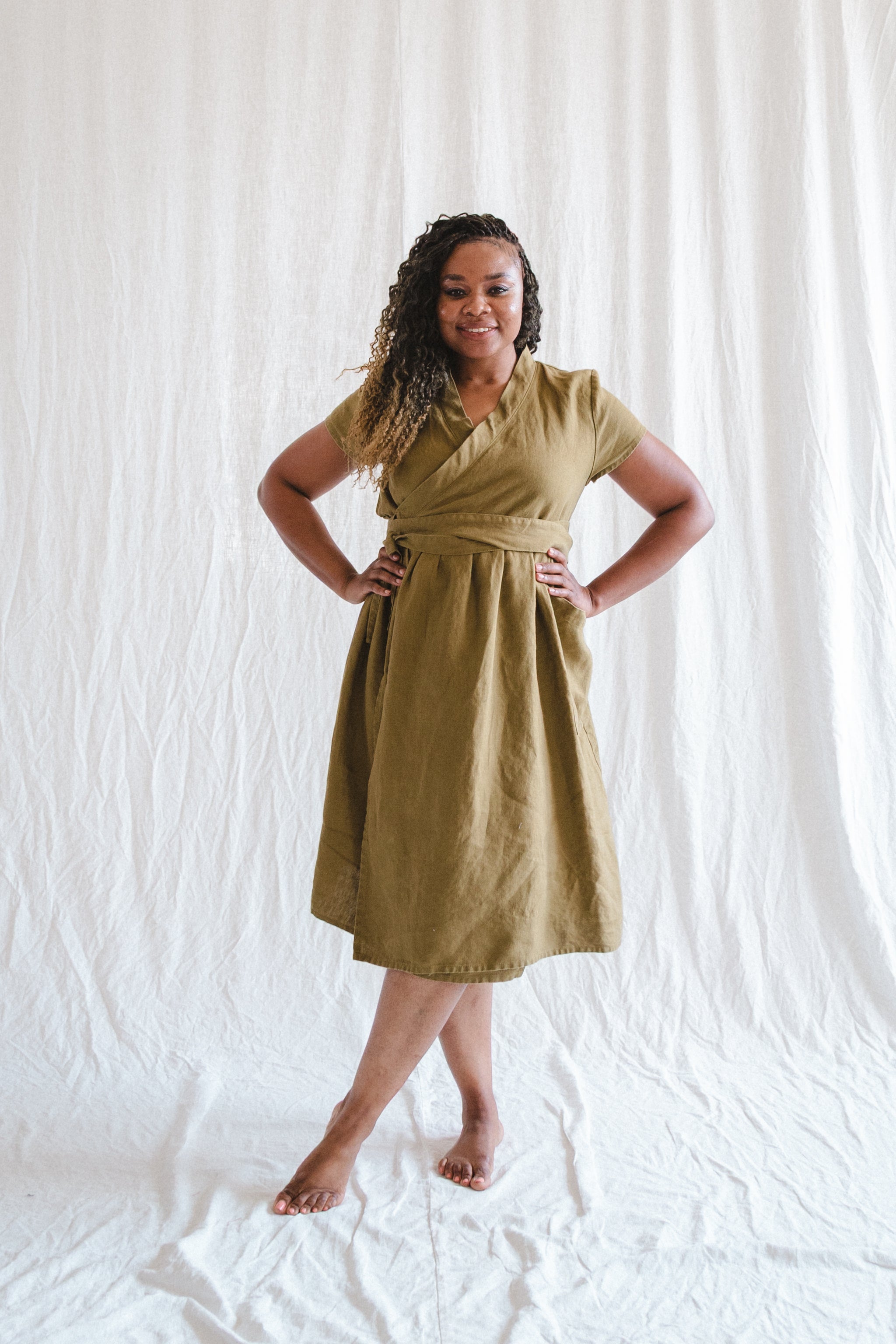 Wrap Dress - cedarandvine