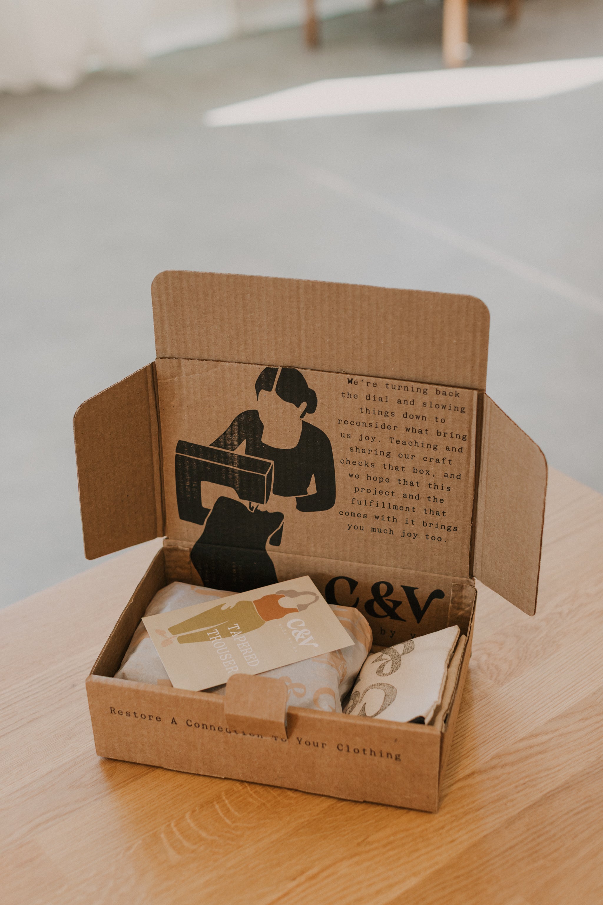 Sewing Kit || Tapered Trouser