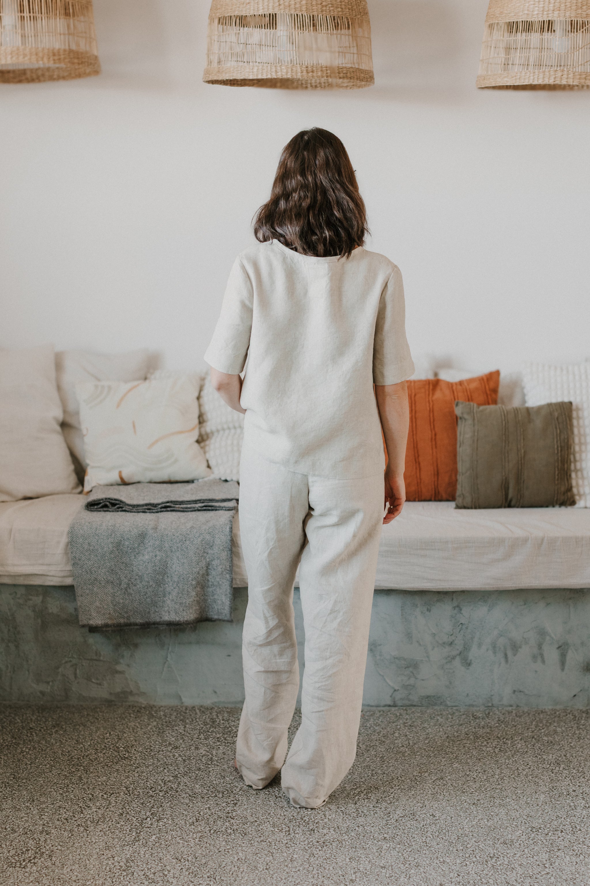 WINTER SAMPLE SALE || Sunday Top | Slate | Flawed & Customized XS - cedarandvine