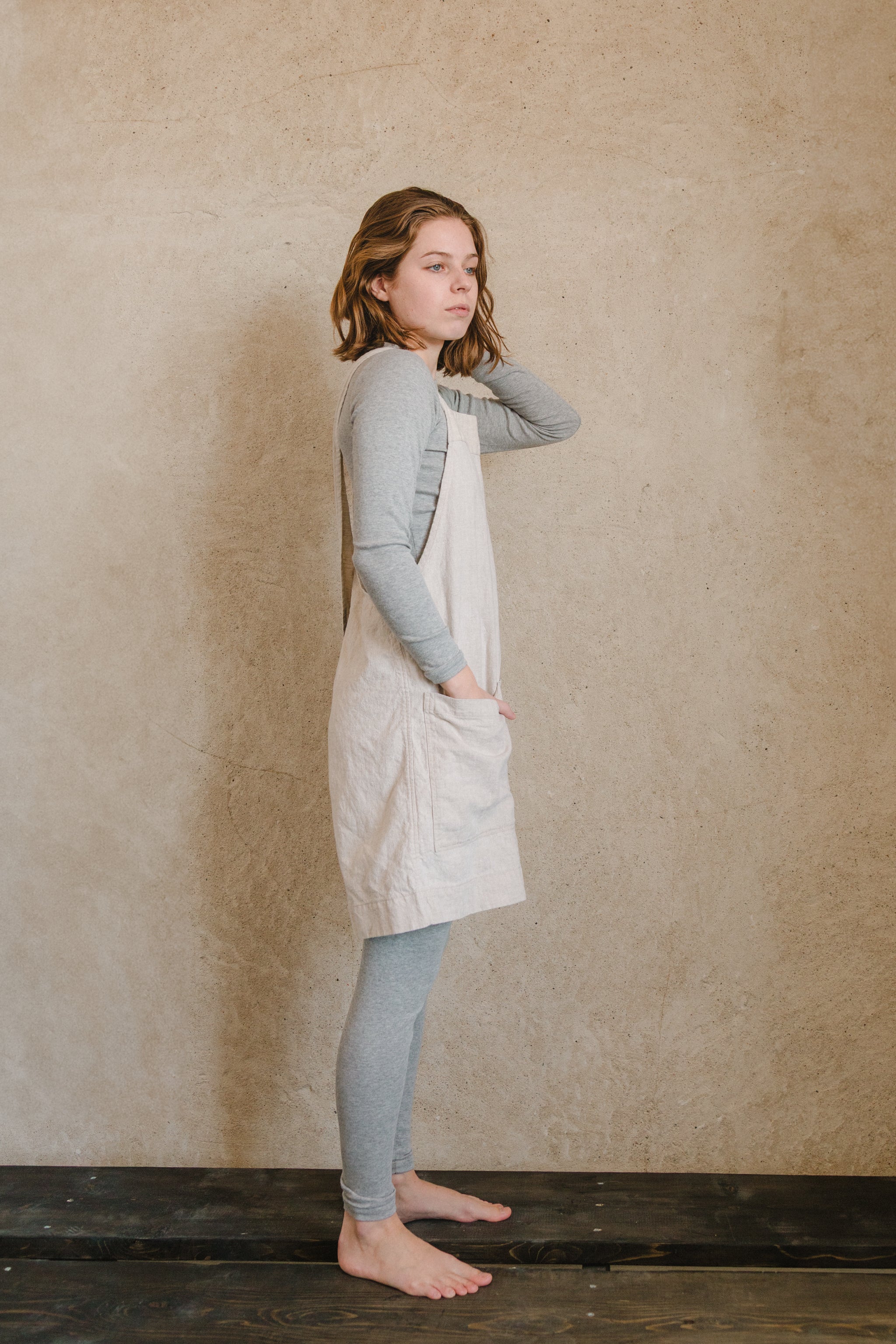 Linen Utility Apron (Ready-To-Ship) - cedarandvine