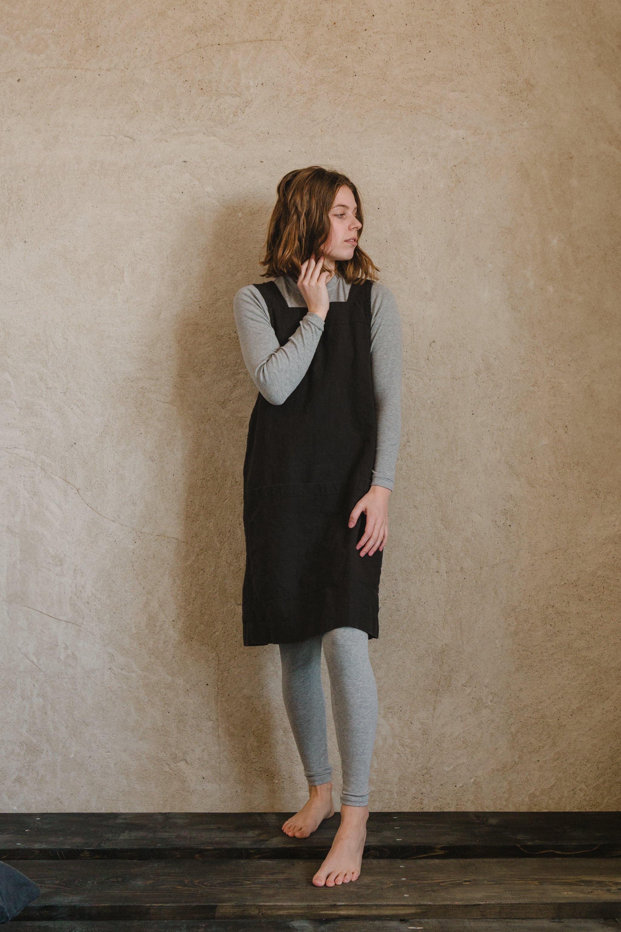 Linen Utility Apron (Ready-To-Ship) - cedarandvine