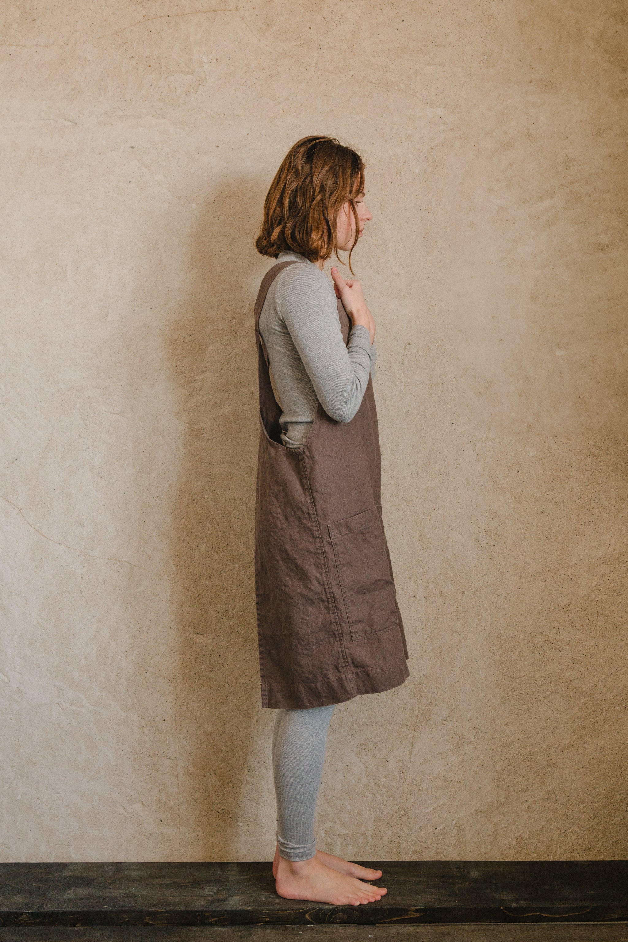 Linen Utility Apron (Ready-To-Ship) - cedarandvine